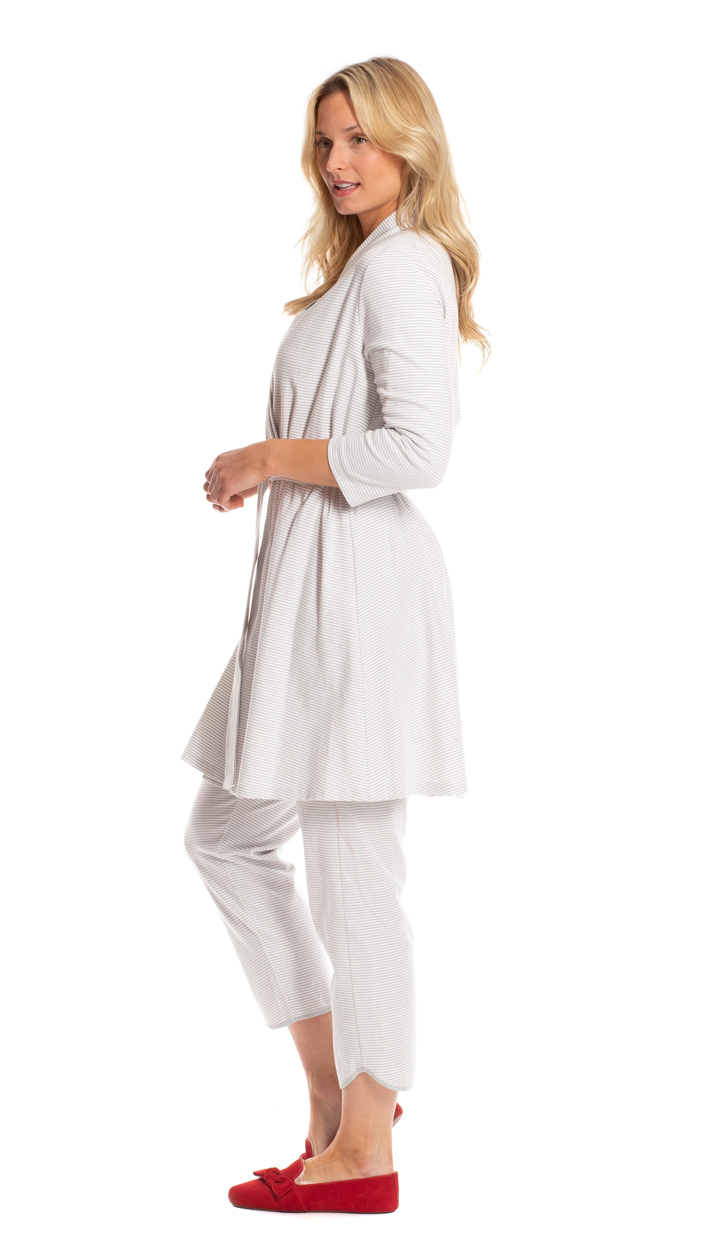 Barron Robe in Grey sold by Duffield Lane product image thumbnail 3