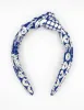 The Jones Headband - Knotted Blue Breeze sold by Duffield Lane
