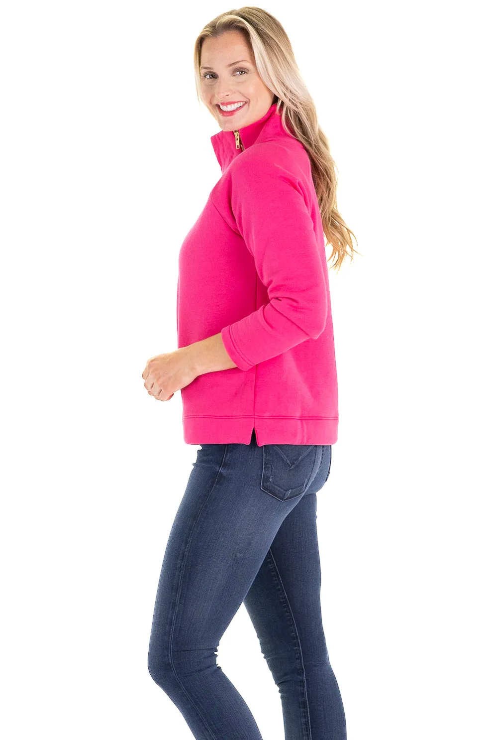 Bowen Sweatshirt in Pink Punch sold by Duffield Lane product image thumbnail 3