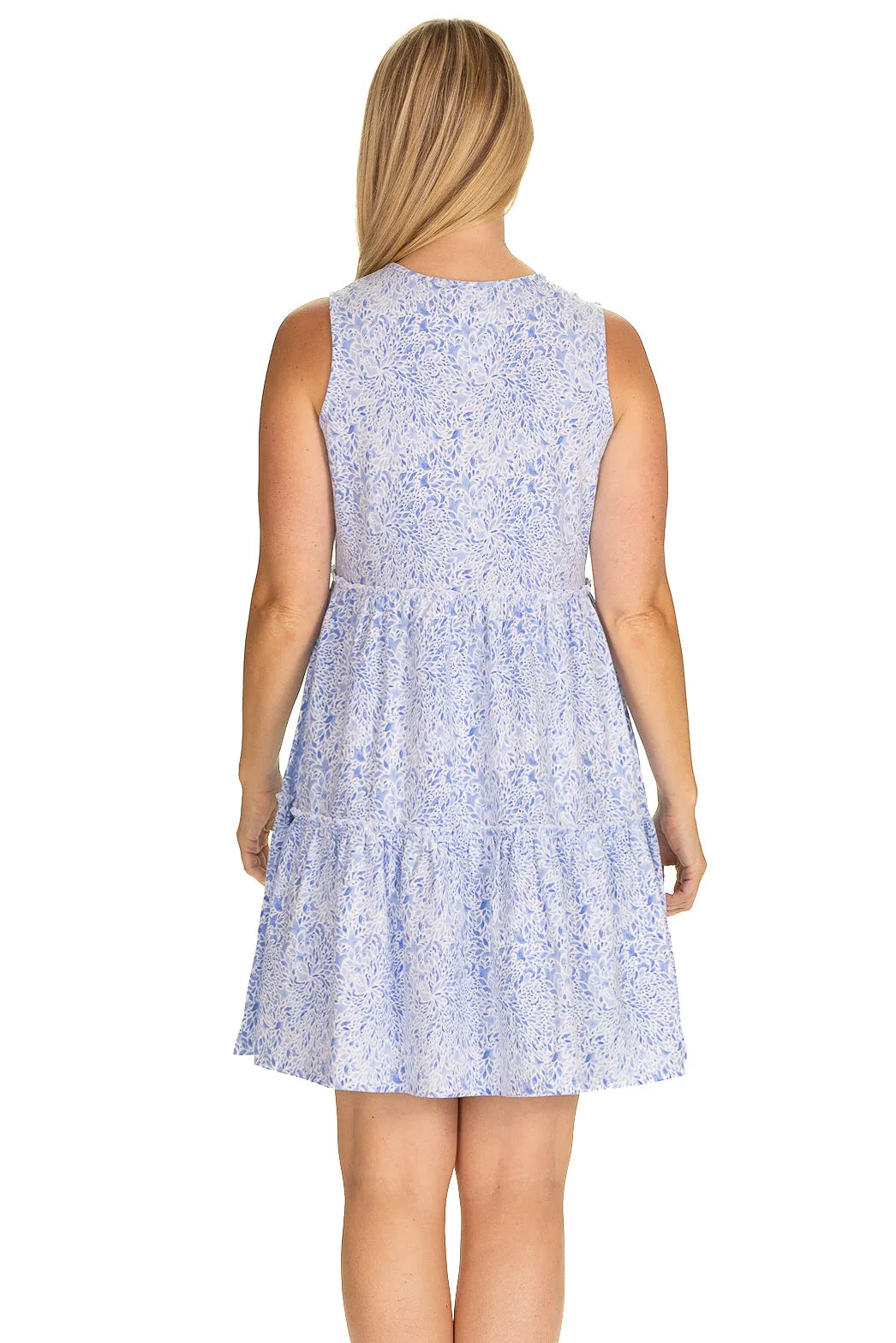 The Goldie Dress in Hydrangea Petal sold by Duffield Lane product image thumbnail 2