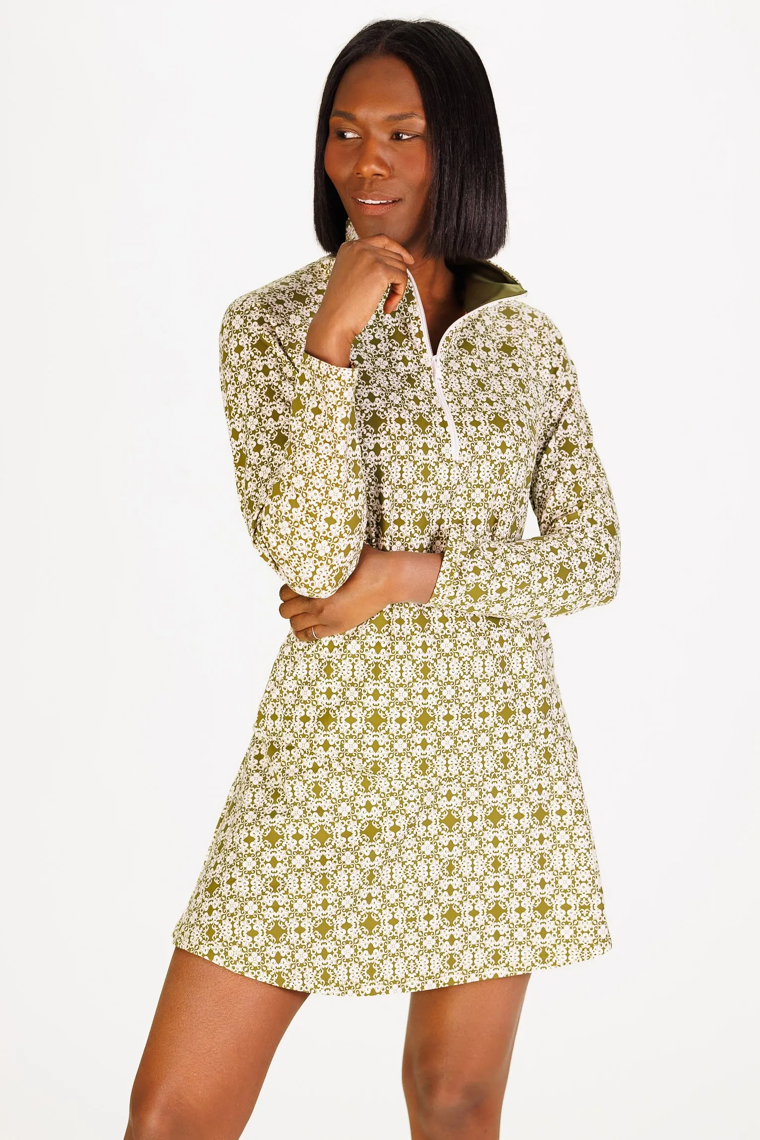 Active Sherri Skort in Green Tile sold by Duffield Lane