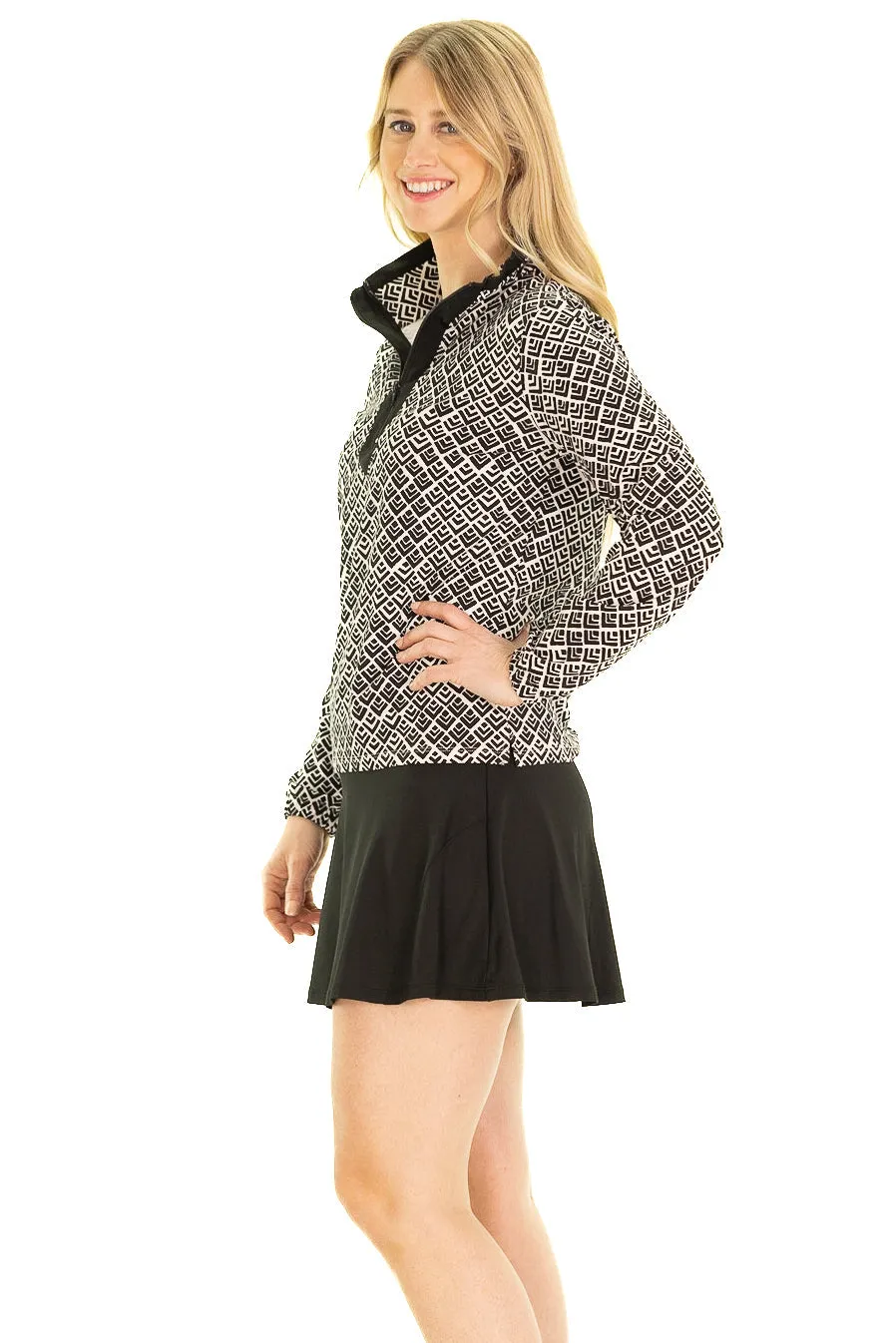 The Active Tory Pullover in Black Diamond sold by Duffield Lane product image thumbnail 3