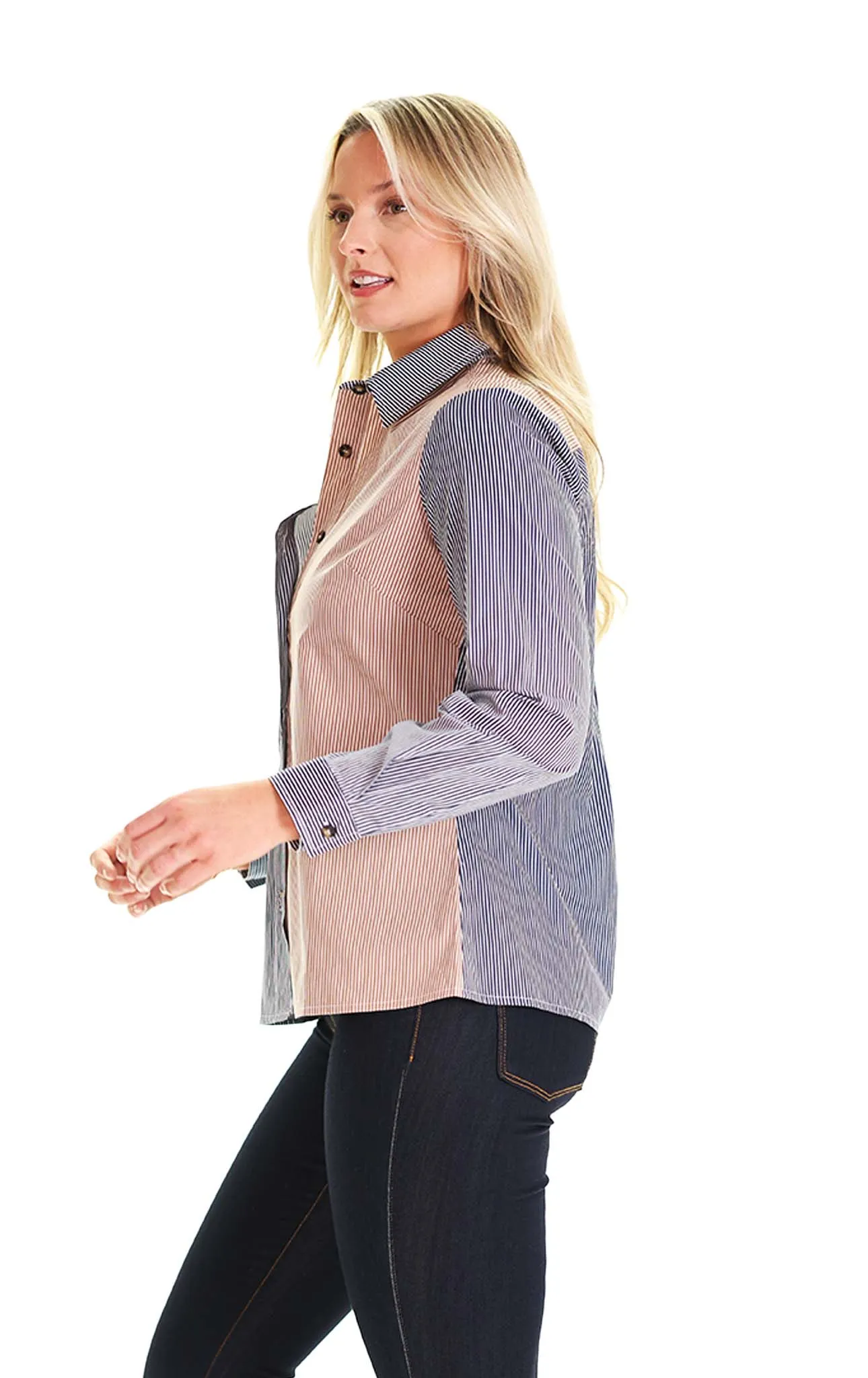 Sheridan Top In Colorblock sold by Duffield Lane product image thumbnail 3