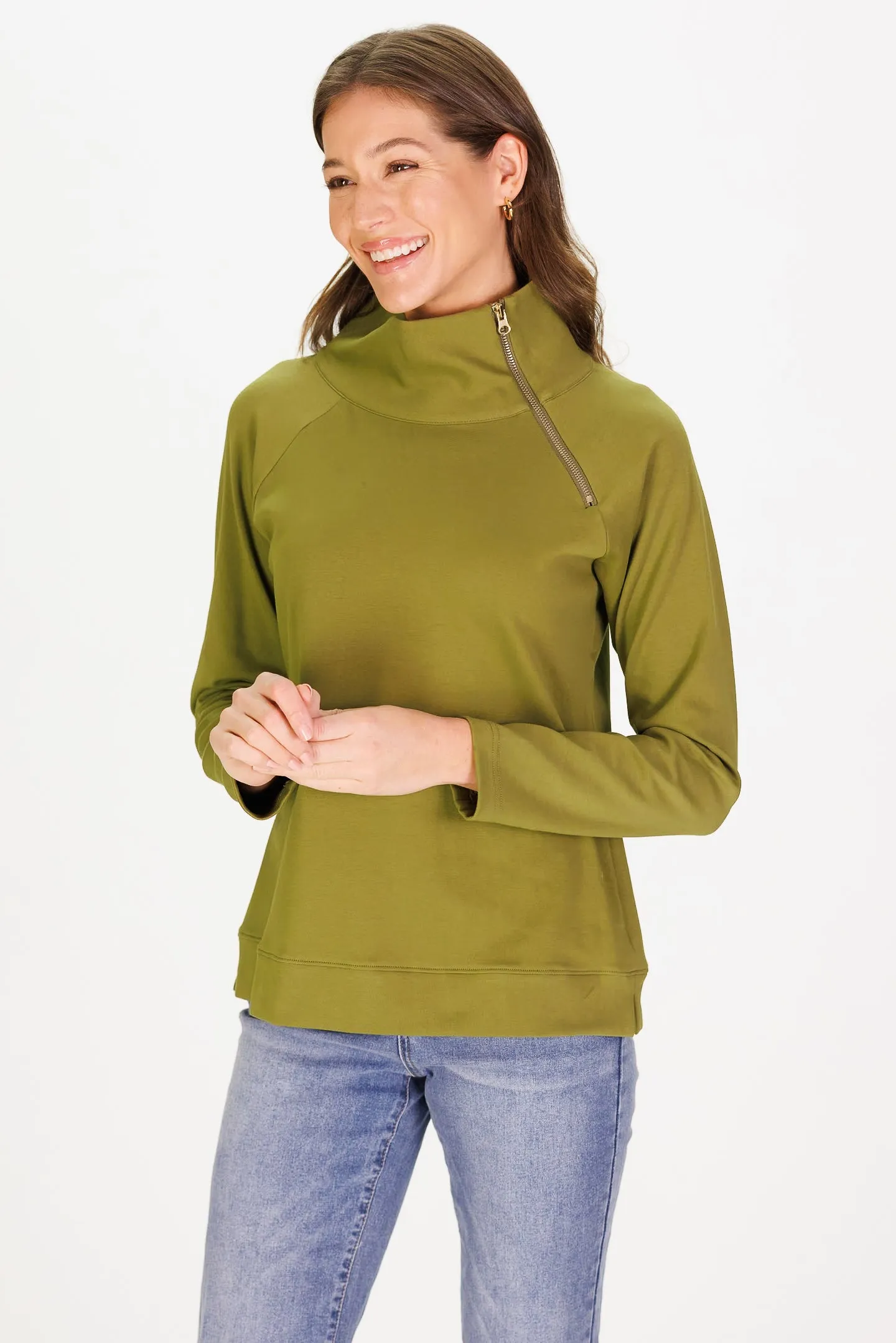 The Bowen in Moss Green sold by Duffield Lane product image thumbnail 2