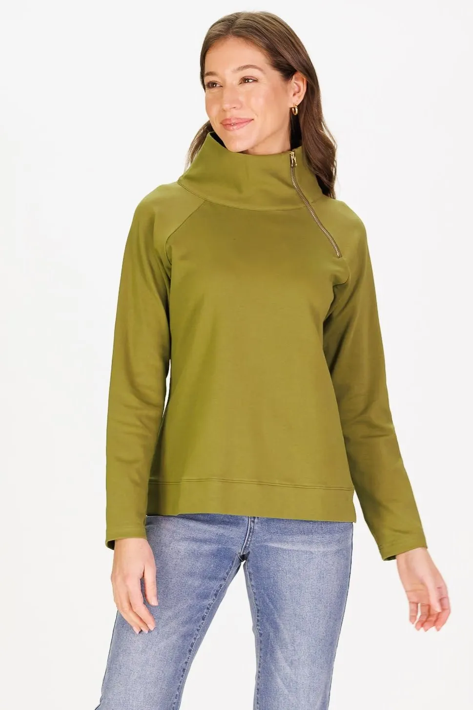 The Bowen in Moss Green sold by Duffield Lane product image thumbnail 3