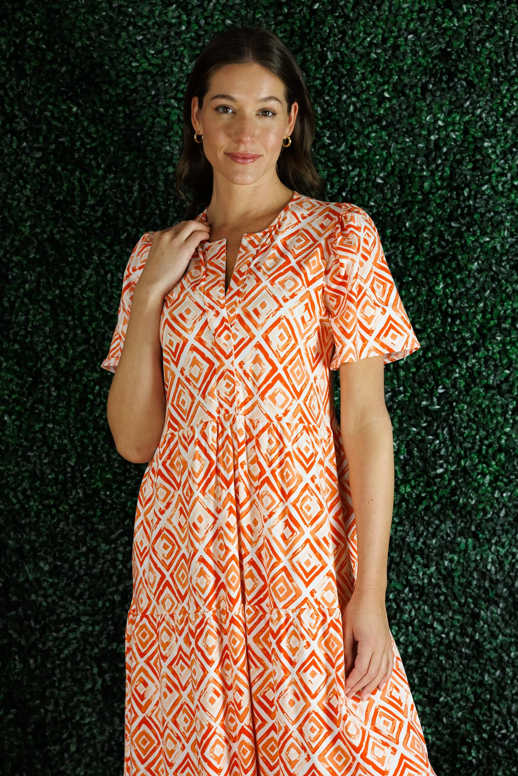 The Taryn Dress in Red Diamond sold by Duffield Lane product image thumbnail 5