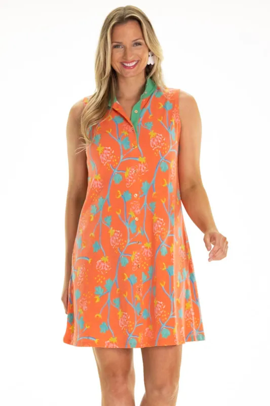 Kerry Dress in Poppy Peony sold by Duffield Lane