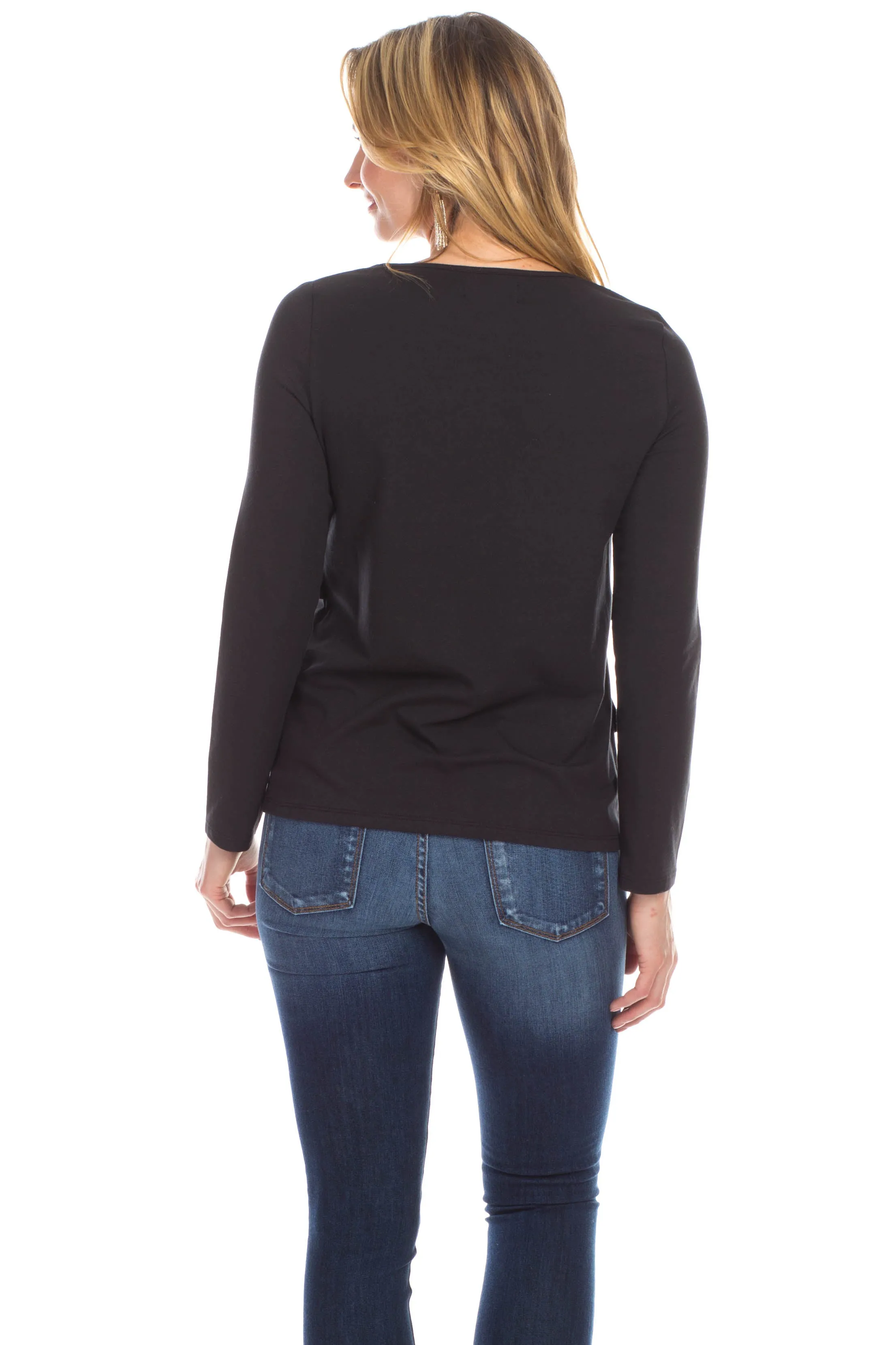 Rosemont Ruffle in Black sold by Duffield Lane product image thumbnail 2