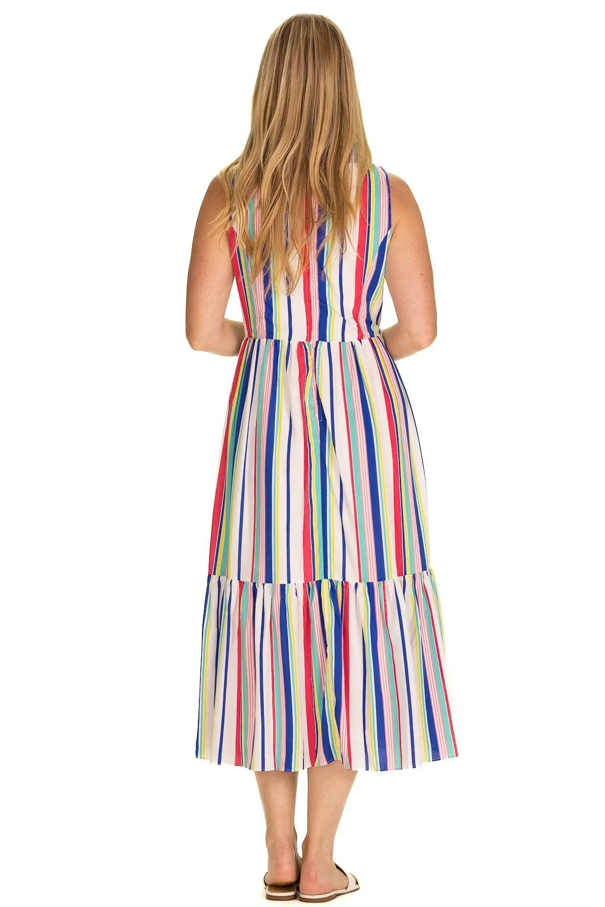 The Delphine Dress in Boardwalk Stripe sold by Duffield Lane product image thumbnail 2