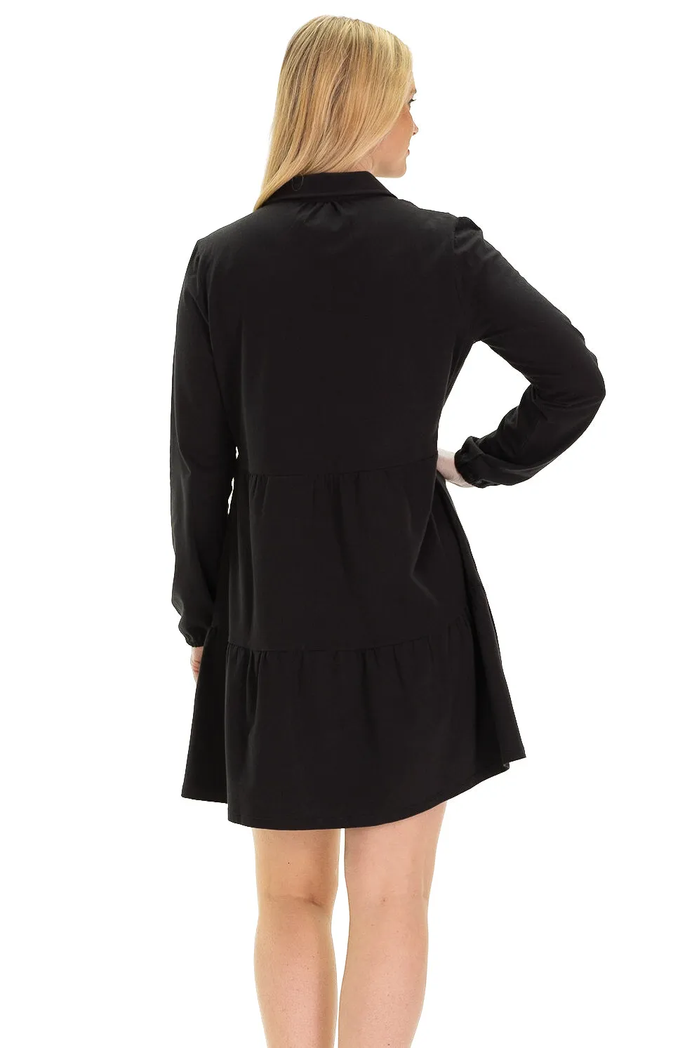Olivia Dress in Black sold by Duffield Lane product image thumbnail 4