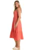 The Jane Dress in Coral sold by Duffield Lane
