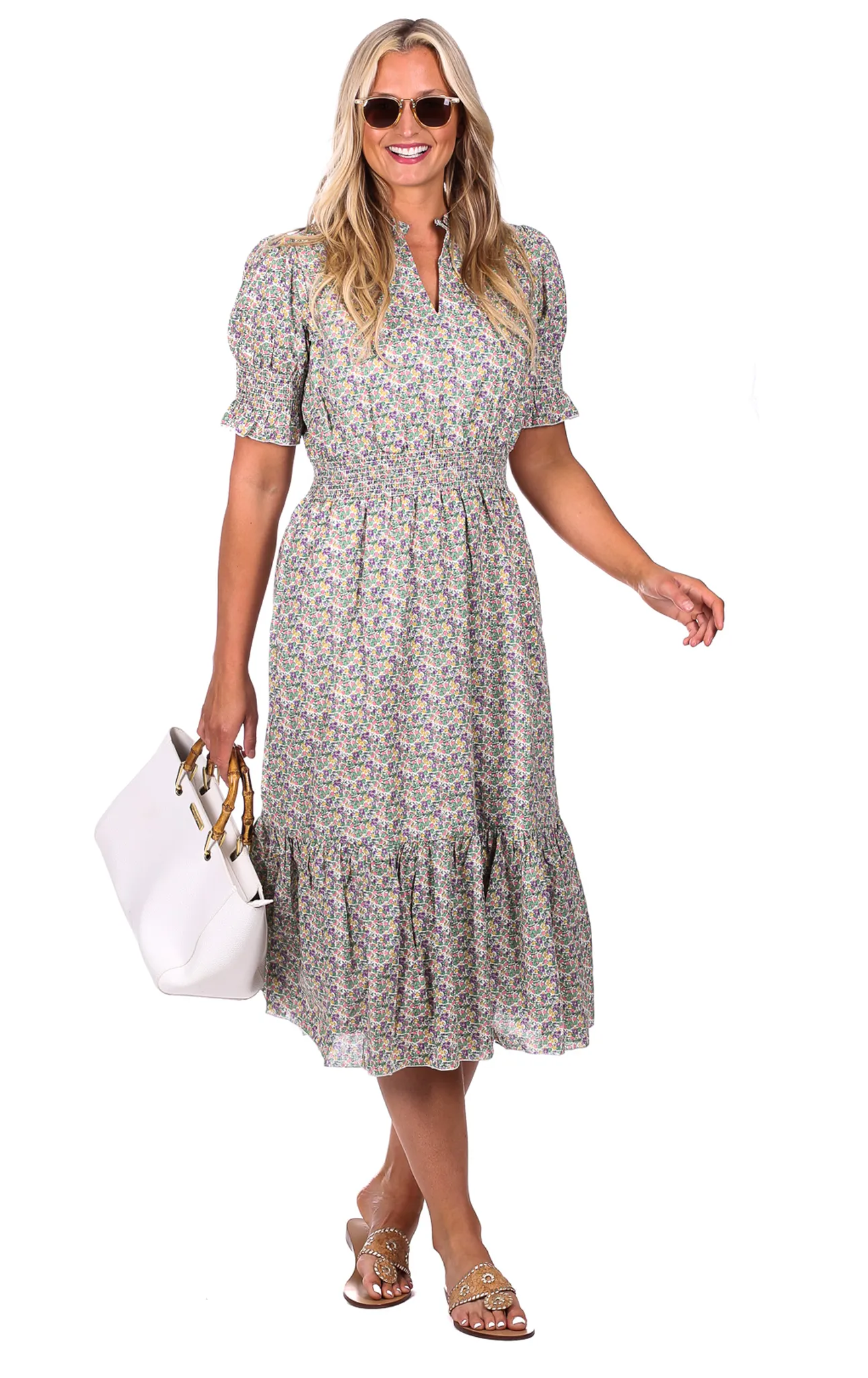 Cameron Midi in Floral sold by Duffield Lane product image thumbnail 4