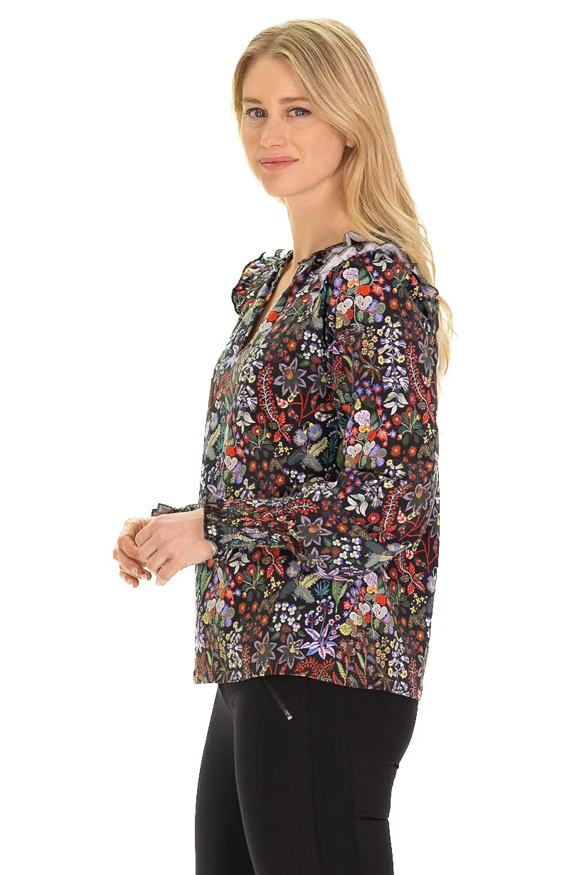 Clara Top in Winter Garden sold by Duffield Lane product image thumbnail 2