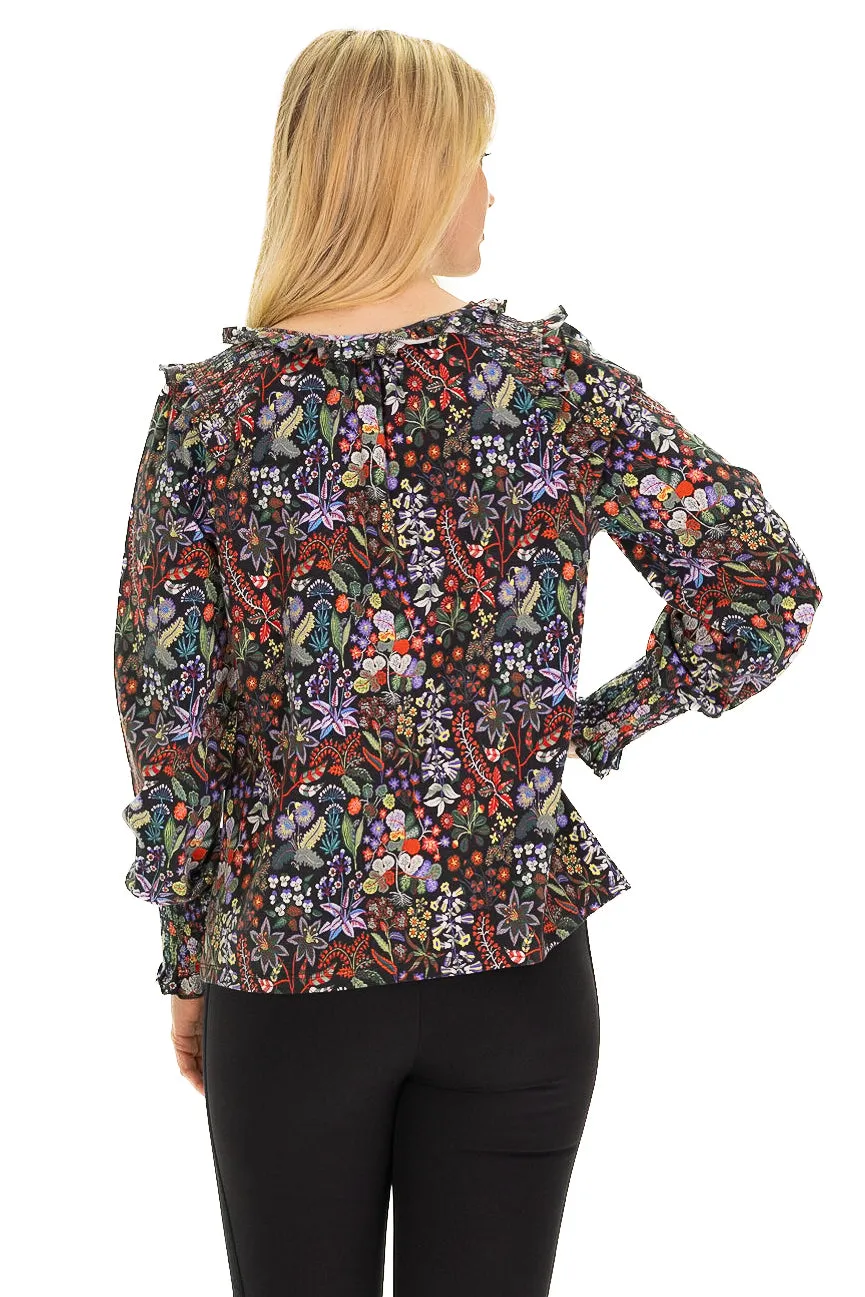 Clara Top in Winter Garden sold by Duffield Lane product image thumbnail 3
