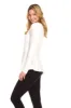 Portage Peplum Top in Ivory sold by Duffield Lane