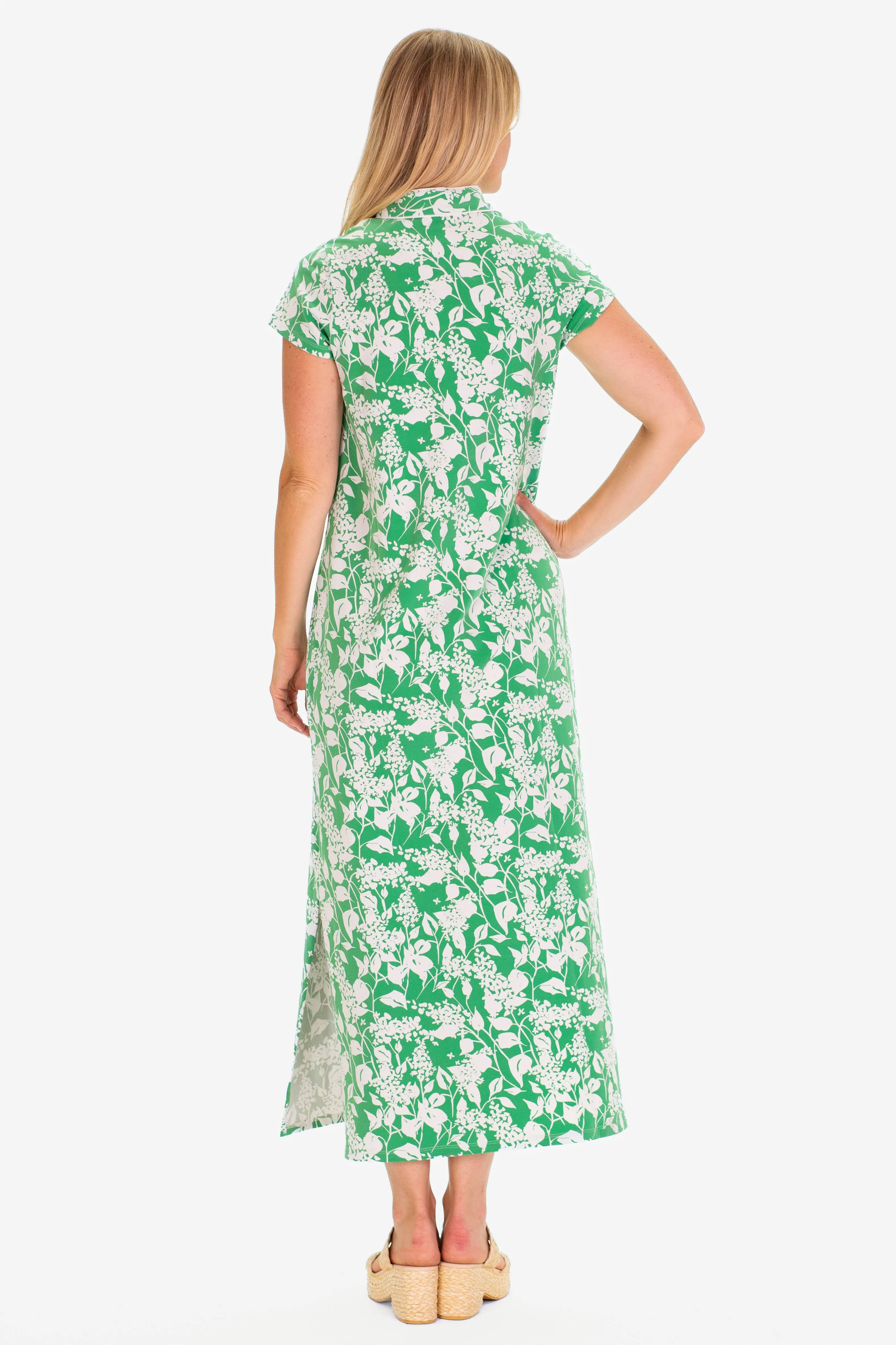 The Gaia Maxi Dress in Green Garden sold by Duffield Lane product image thumbnail 3