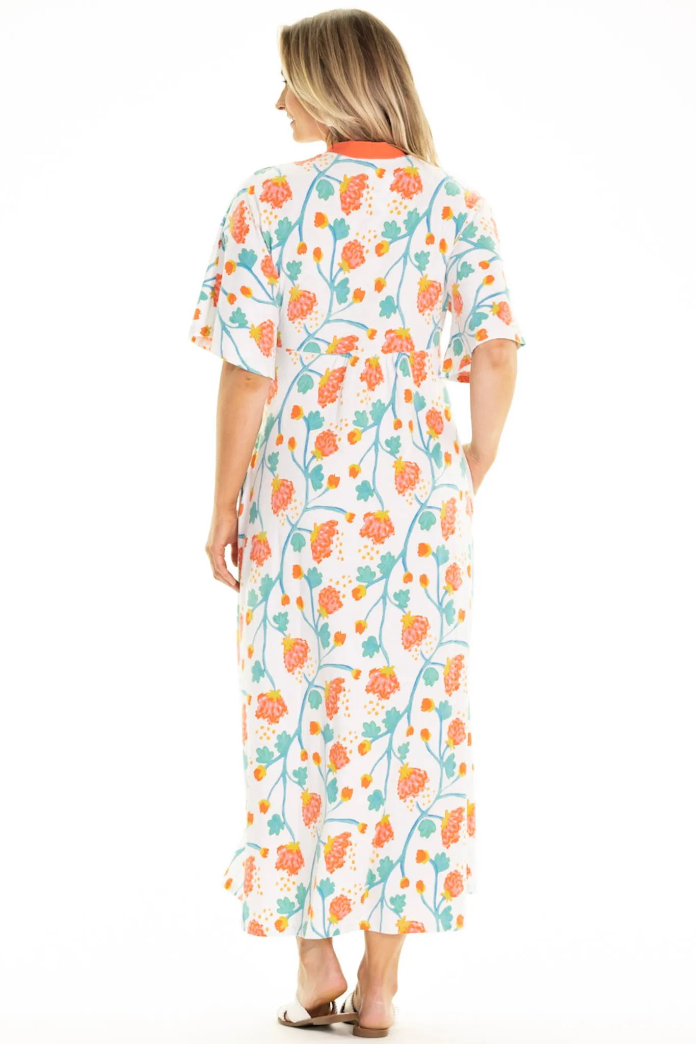 Lorelai Dress in White Peony sold by Duffield Lane product image thumbnail 3