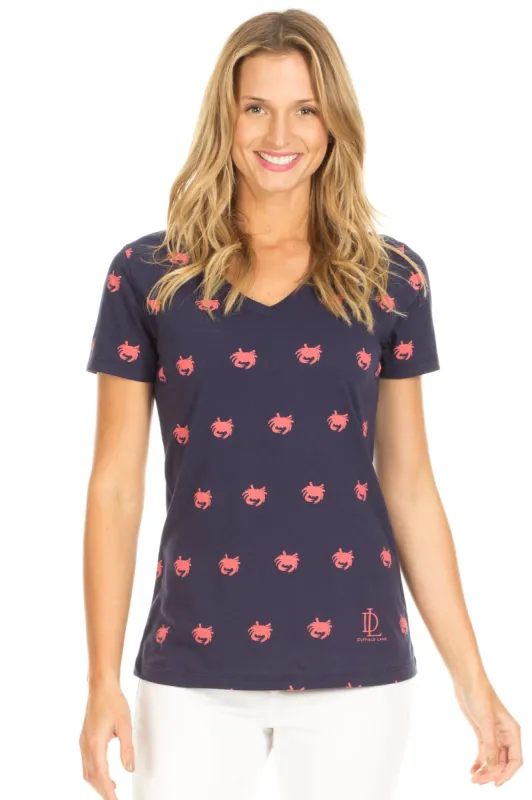 Crab Tee sold by Duffield Lane