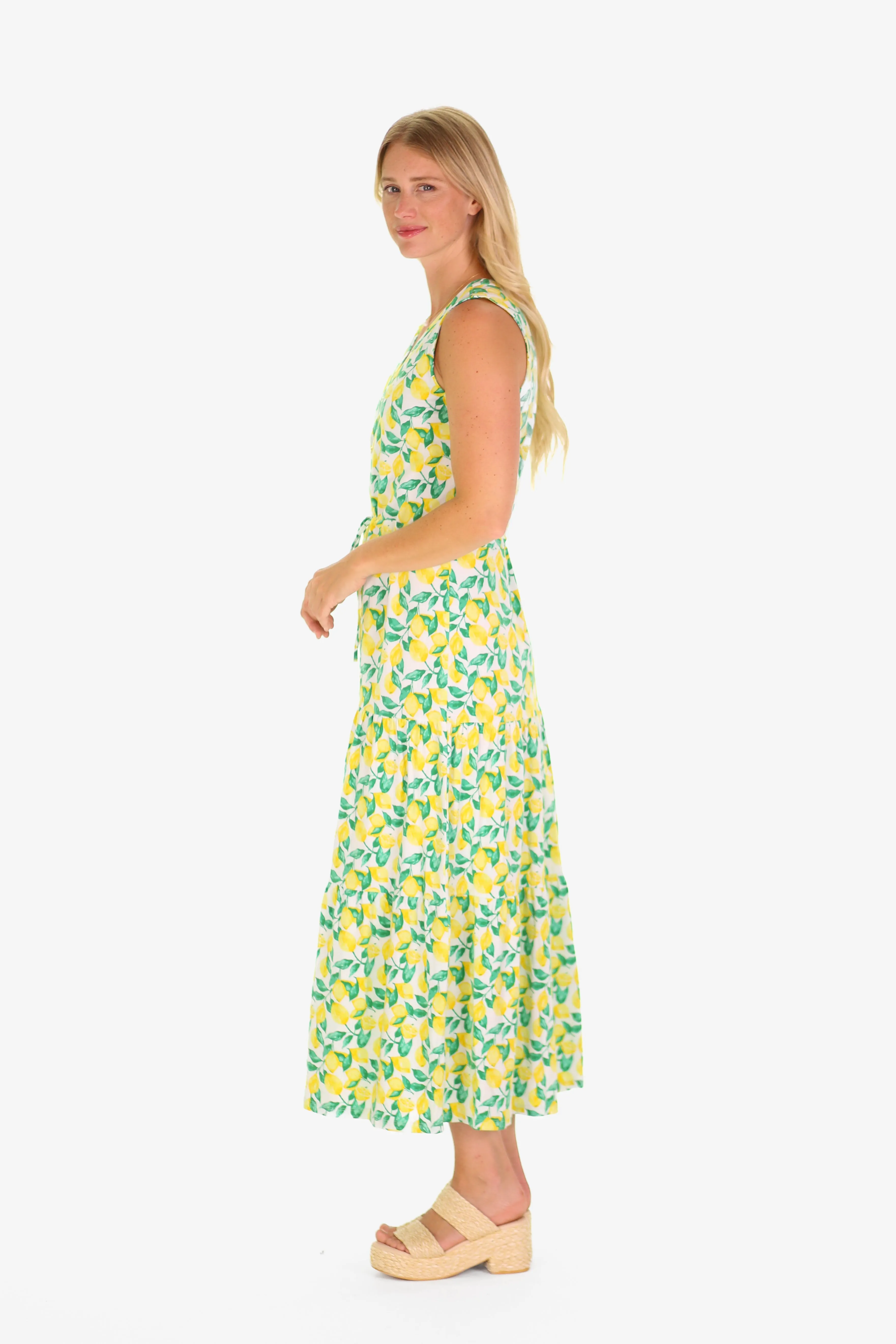 The Lianna Dress in Lemonade sold by Duffield Lane product image thumbnail 2