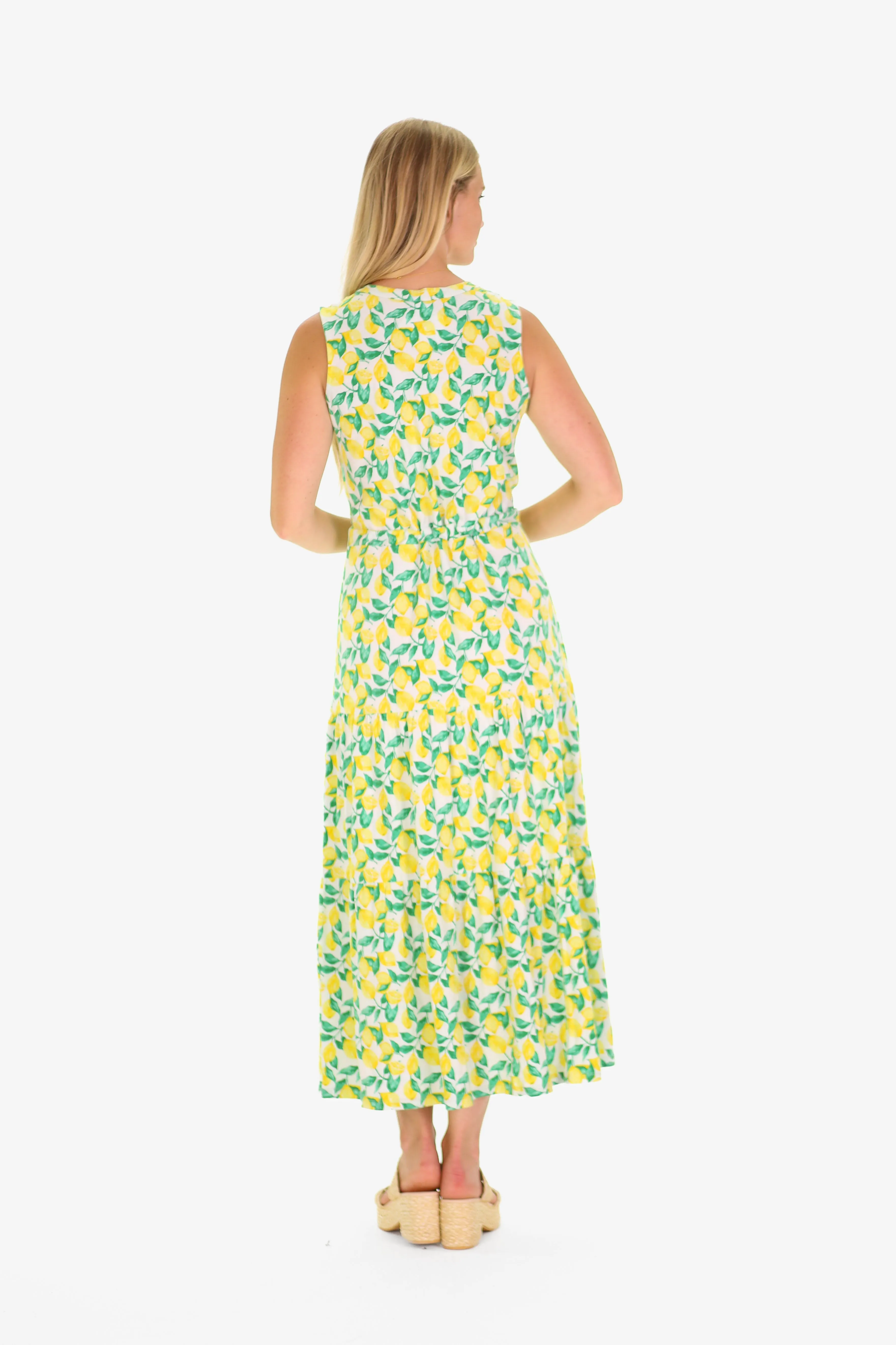 The Lianna Dress in Lemonade sold by Duffield Lane product image thumbnail 3