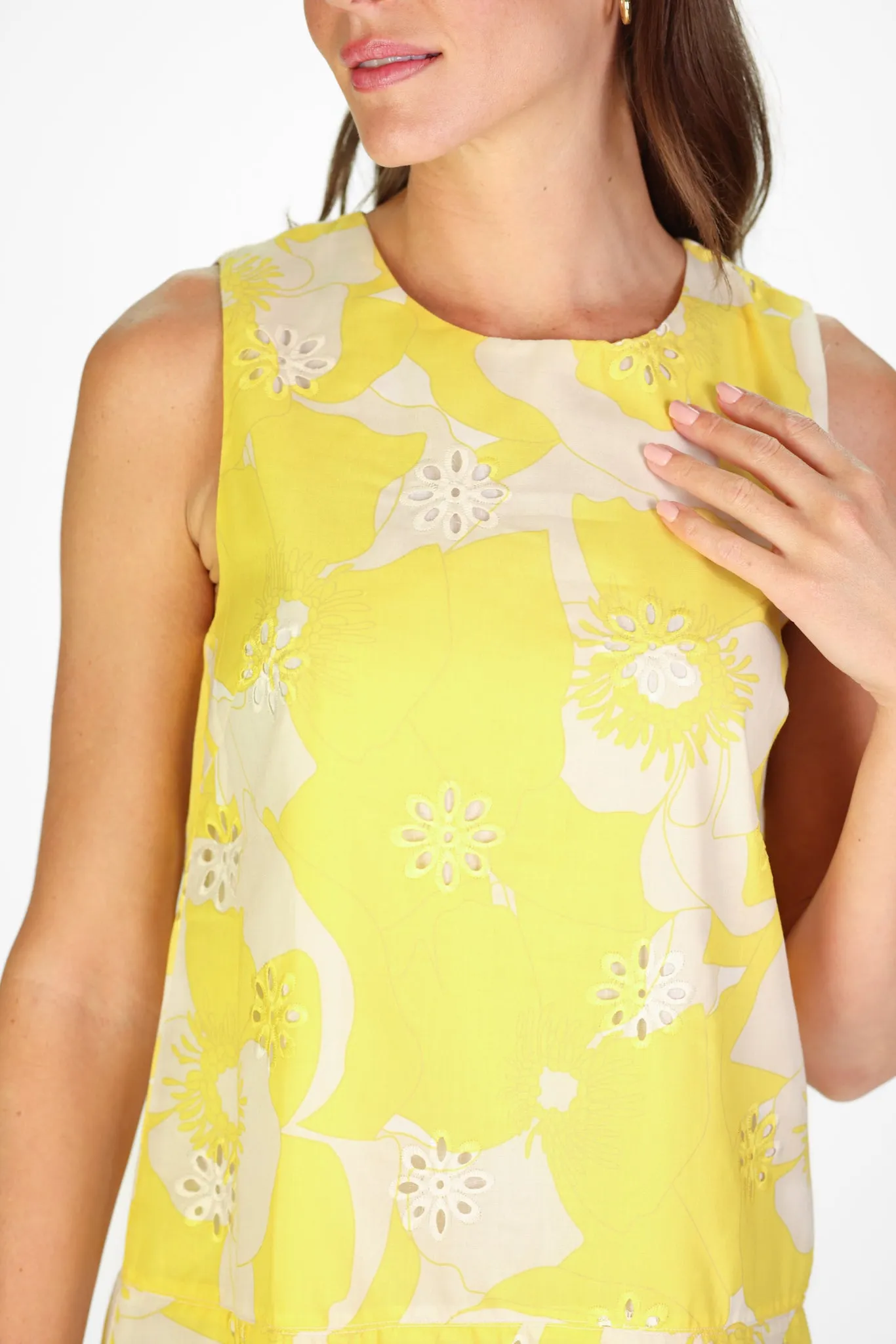 Caroline Dress in Sunshine Petals sold by Duffield Lane product image thumbnail 4
