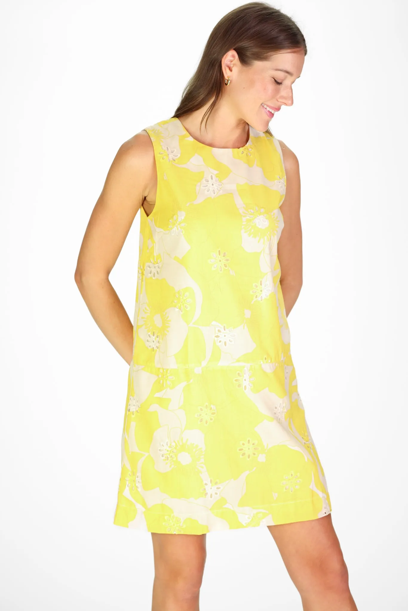 Caroline Dress in Sunshine Petals sold by Duffield Lane product image thumbnail 2
