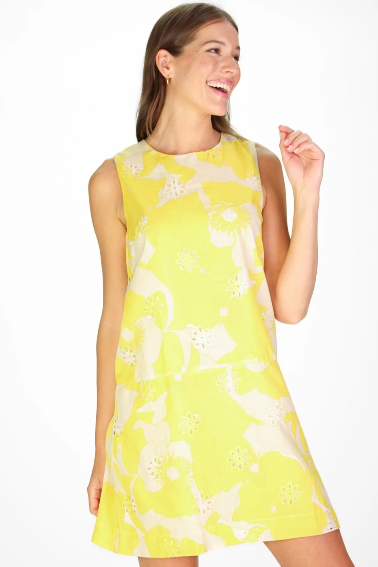 Caroline Dress in Sunshine Petals sold by Duffield Lane product image thumbnail 5