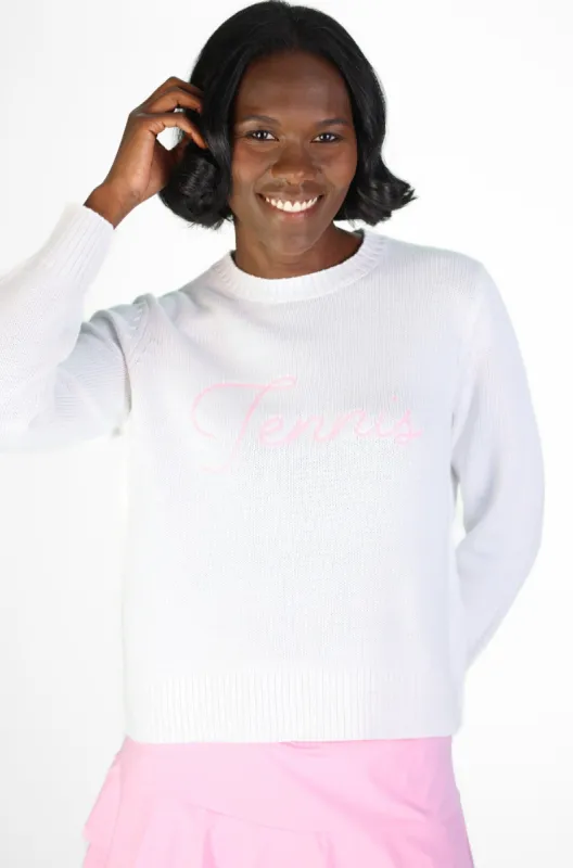 Tennis Sport Crew Sweater sold by Duffield Lane