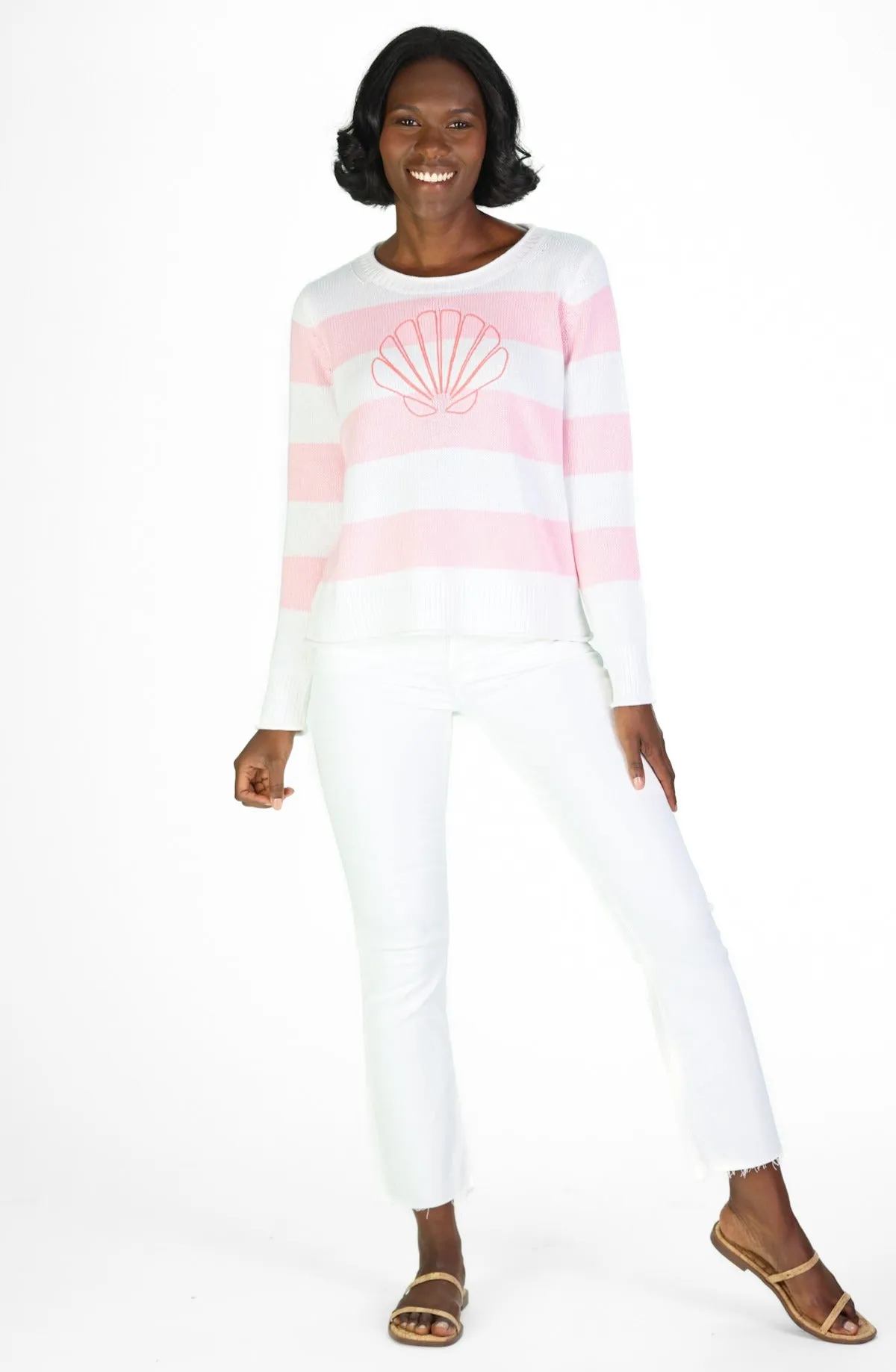 Shell Stripe Sweater sold by Duffield Lane product image thumbnail 2