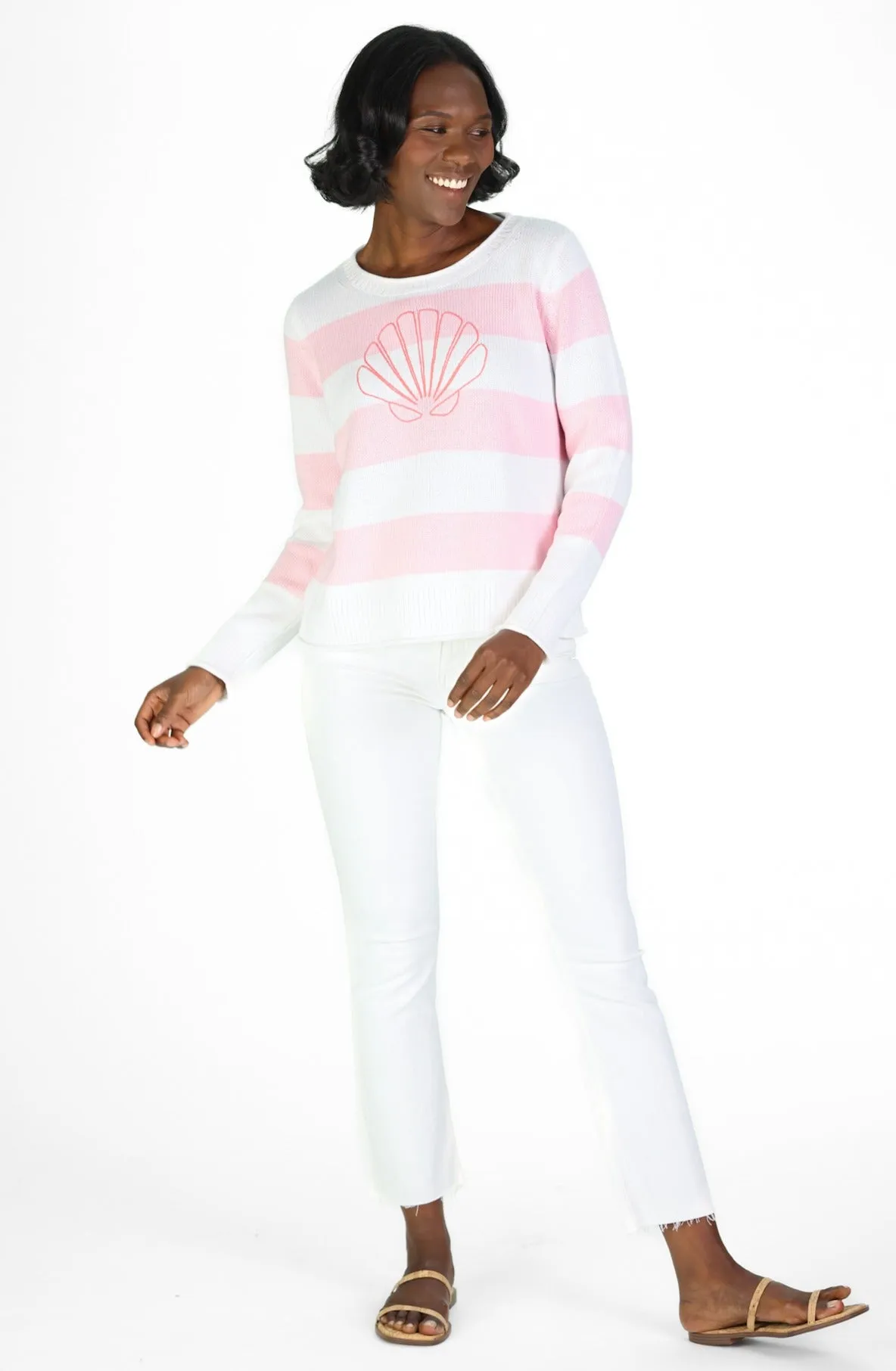 Shell Stripe Sweater sold by Duffield Lane product image thumbnail 3