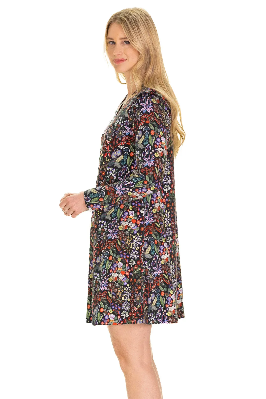 Rebecca Ruffle Dress in Winter Garden sold by Duffield Lane product image thumbnail 2