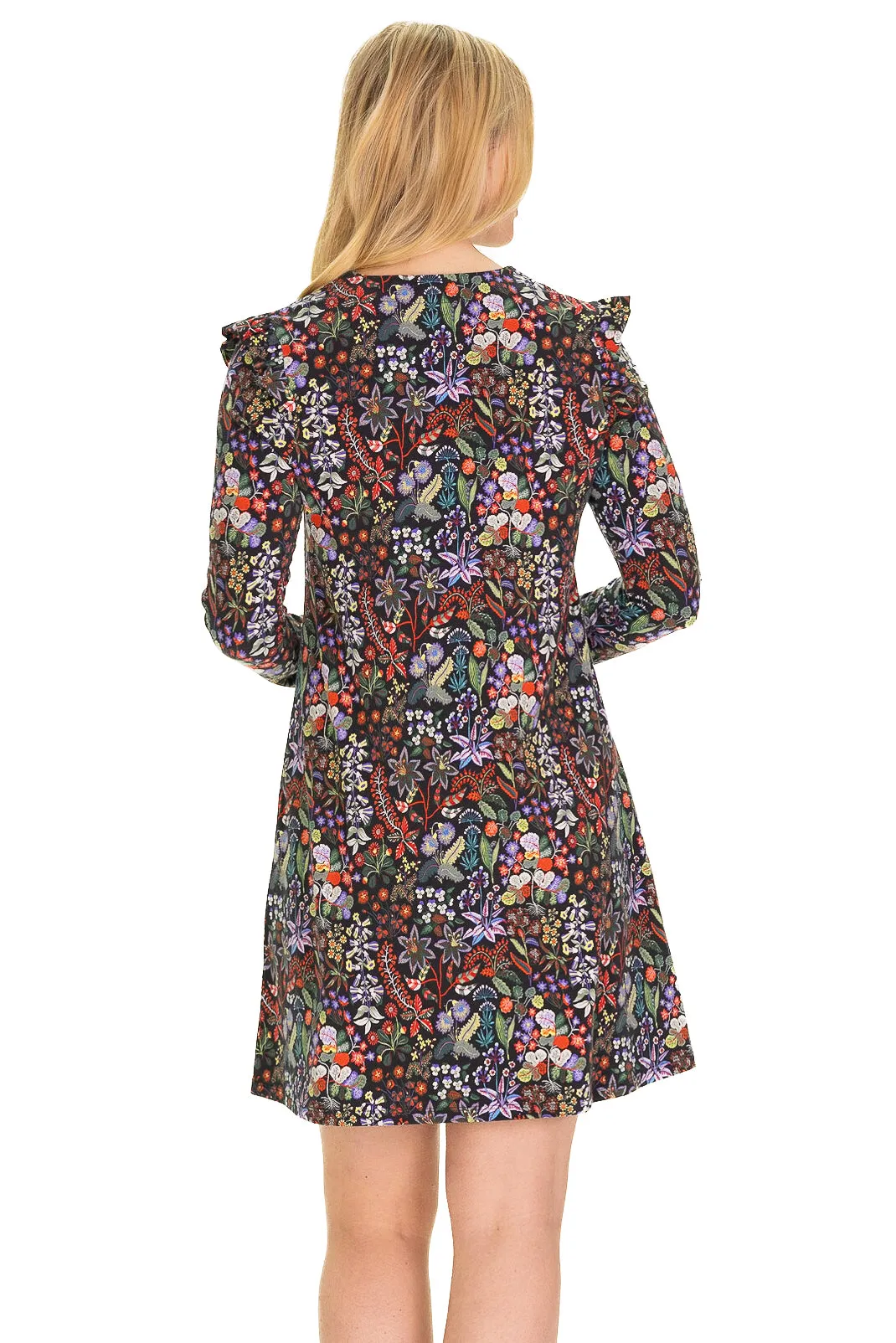 Rebecca Ruffle Dress in Winter Garden sold by Duffield Lane product image thumbnail 3