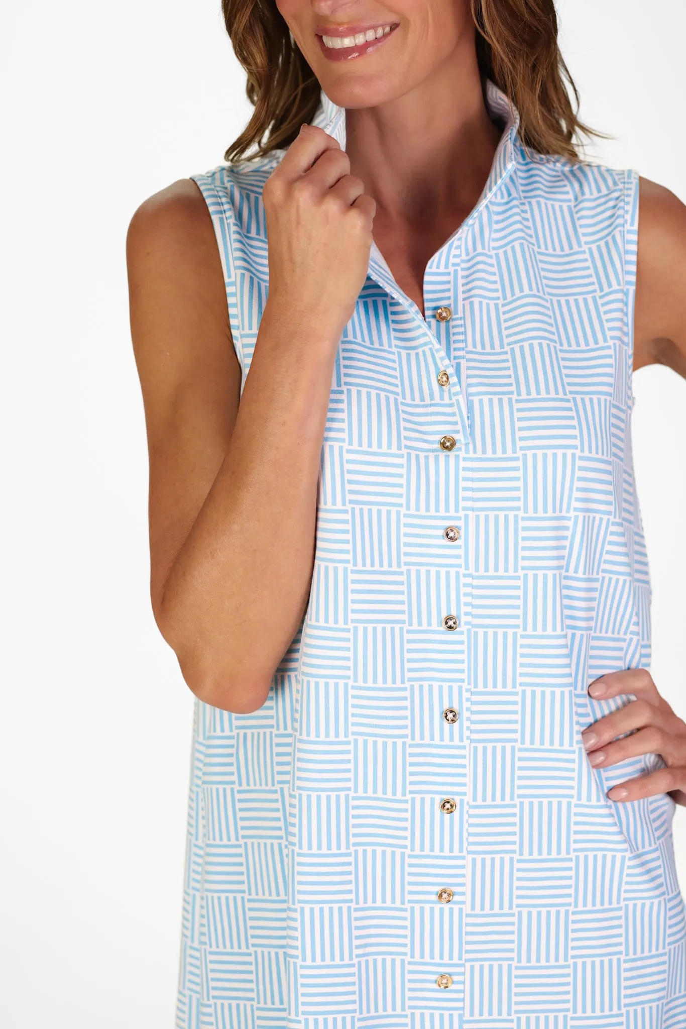 Sabrina Dress in Harbor Hues sold by Duffield Lane product image thumbnail 2
