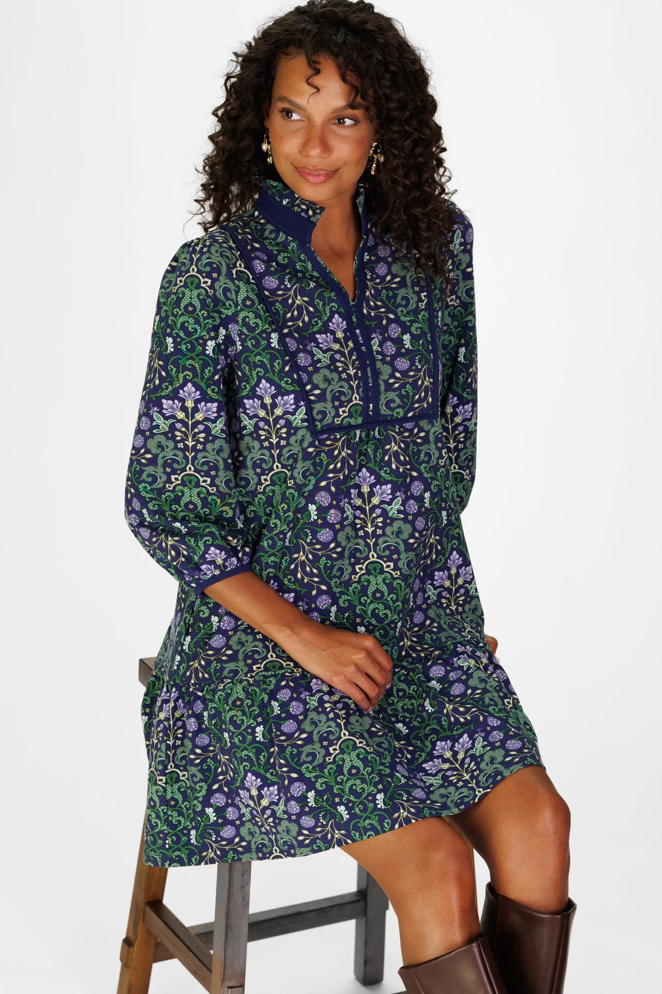 Katie Dress in Enchanted Vines sold by Duffield Lane product image thumbnail 3