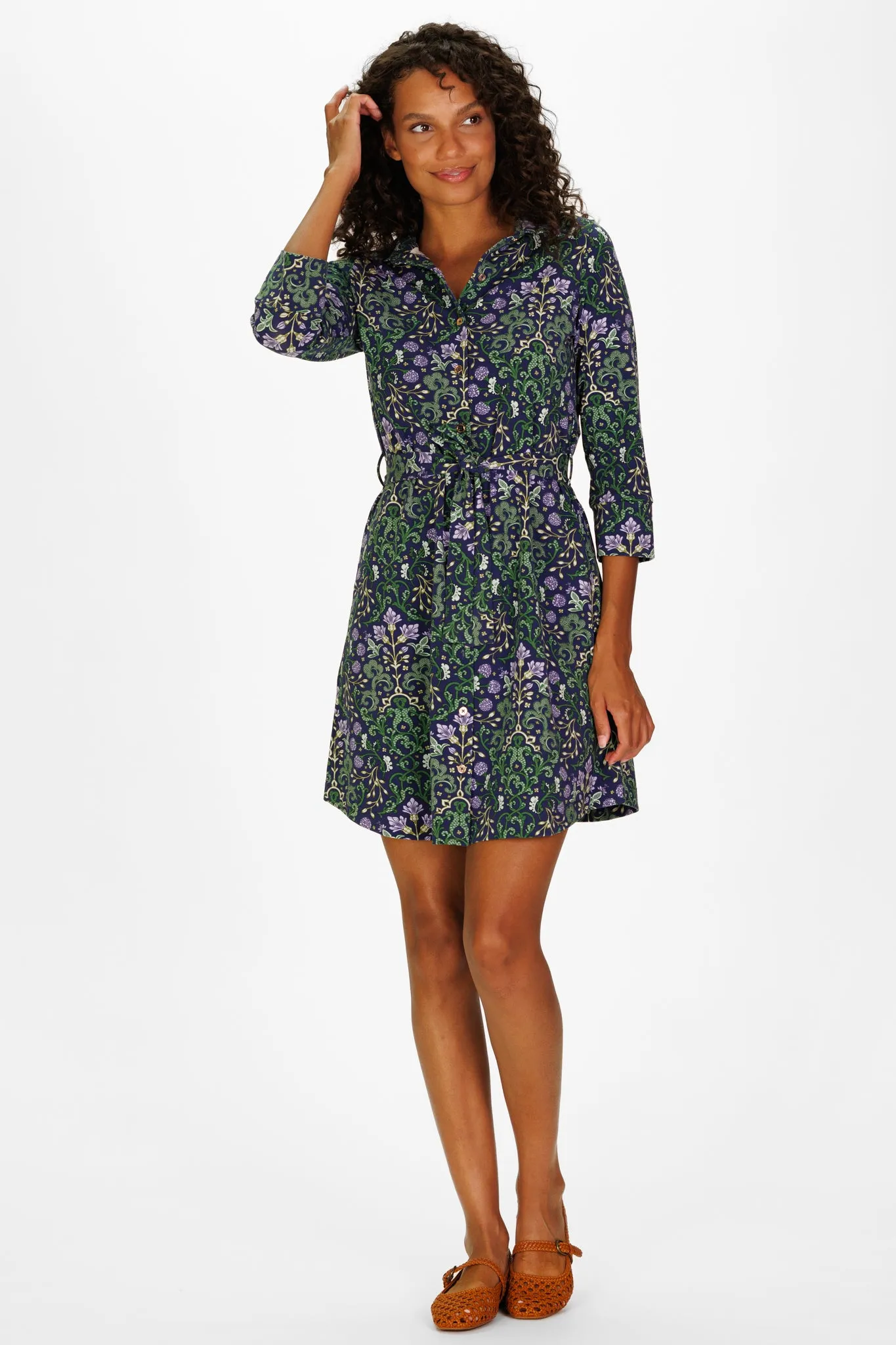 Camila Dress in Enchanted Vines sold by Duffield Lane product image thumbnail 5