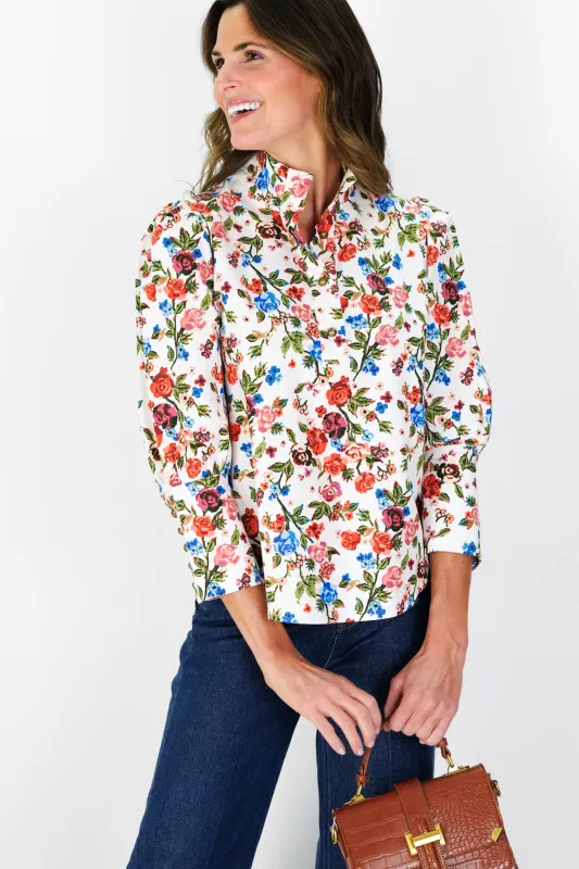 Levi Top Dawn Garden sold by Duffield Lane