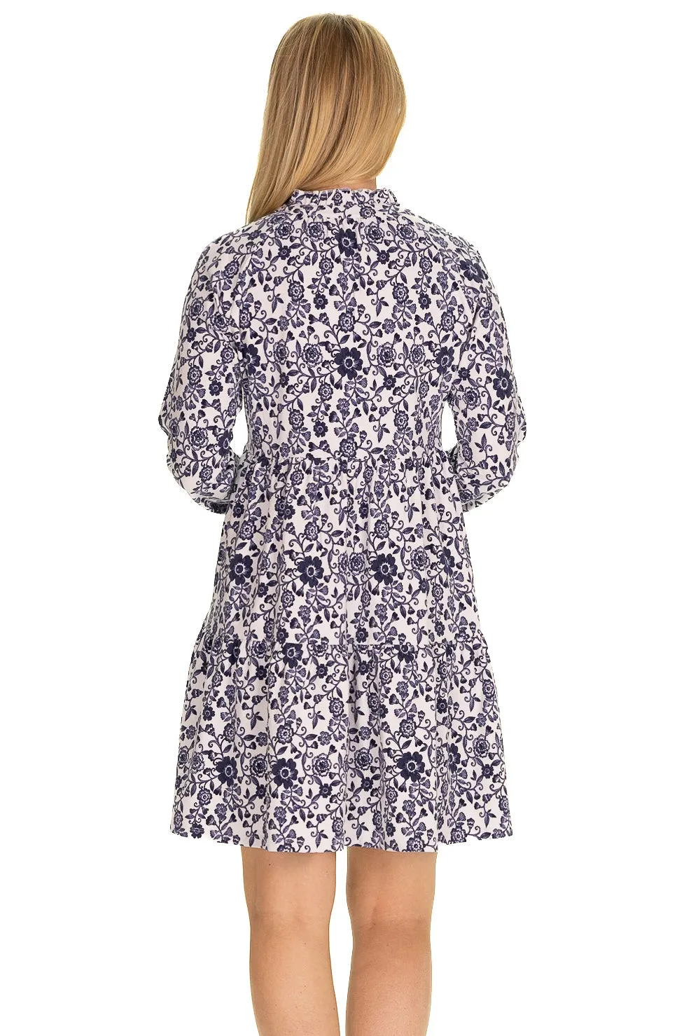 The Fiona Dress in Morning Glory sold by Duffield Lane product image thumbnail 5