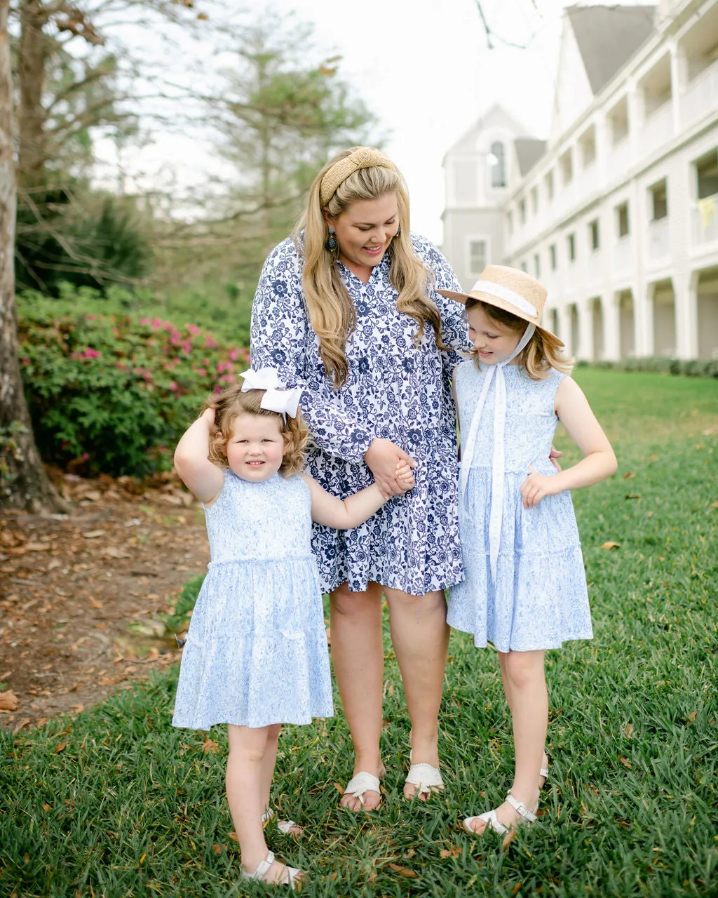 The Fiona Dress in Morning Glory sold by Duffield Lane product image thumbnail 3