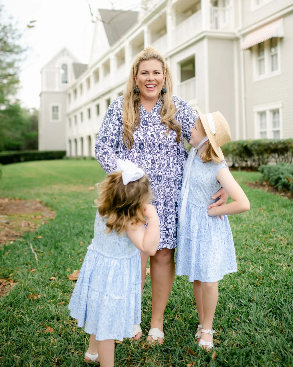 The Fiona Dress in Morning Glory sold by Duffield Lane product image thumbnail 4