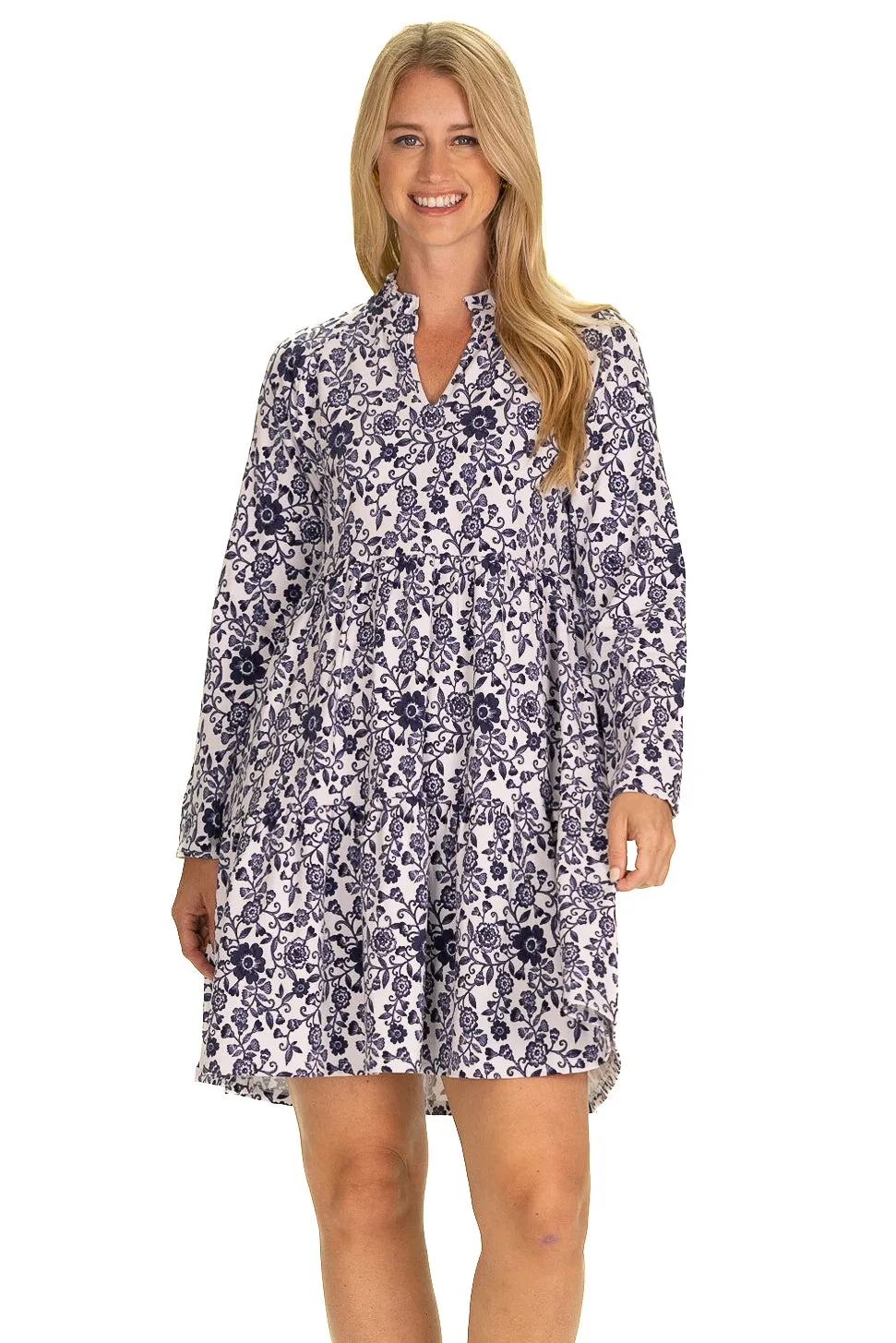 The Fiona Dress in Morning Glory sold by Duffield Lane product image thumbnail 2