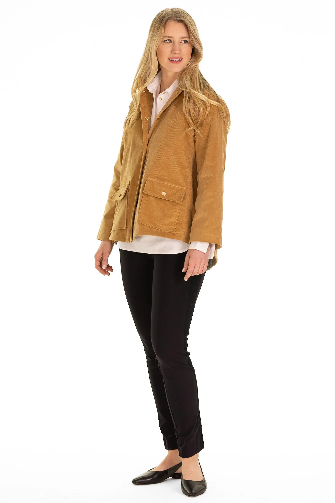 Courtney Jacket in Camel Corduroy sold by Duffield Lane product image thumbnail 4