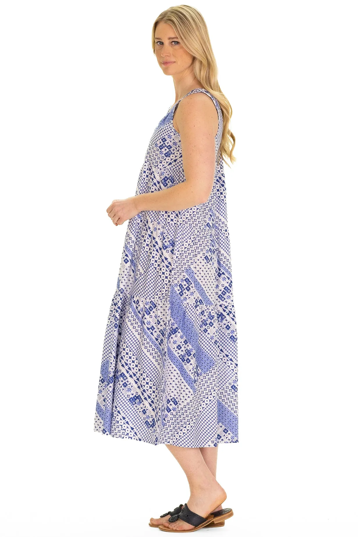 The Kalina Dress in Blue Breeze sold by Duffield Lane product image thumbnail 2