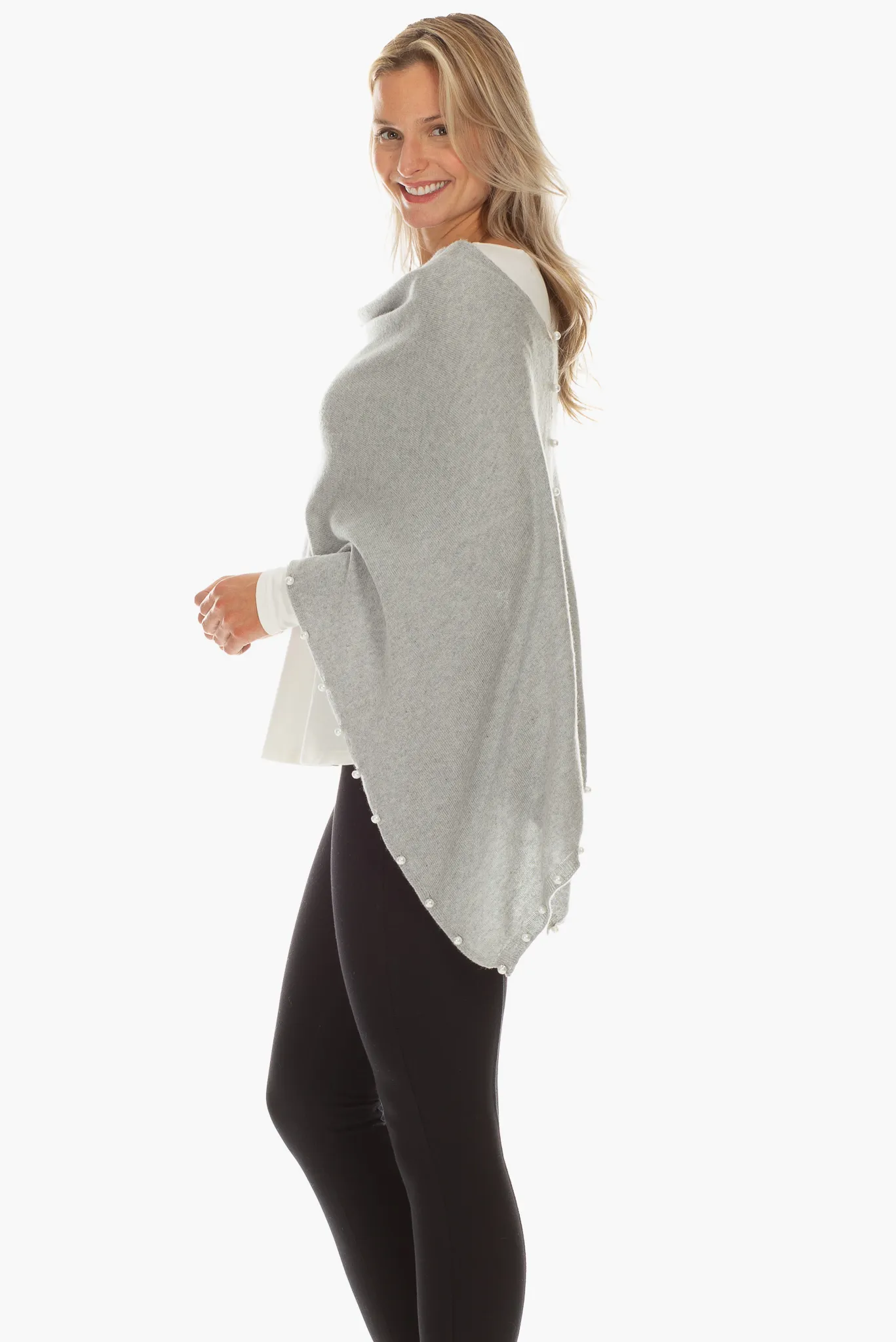 Spencer Pearl Topper in Grey Pearl sold by Duffield Lane product image thumbnail 4