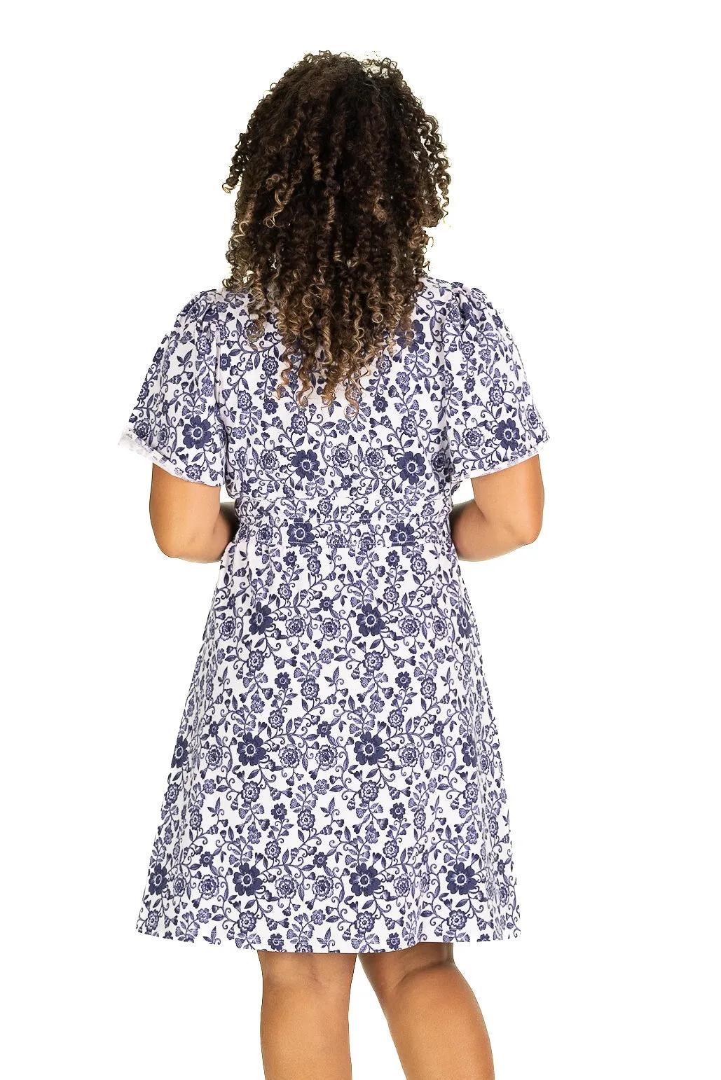 The Hannah Dress in Morning Glory sold by Duffield Lane product image thumbnail 2