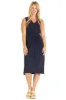 The Delia Dress in Navy sold by Duffield Lane