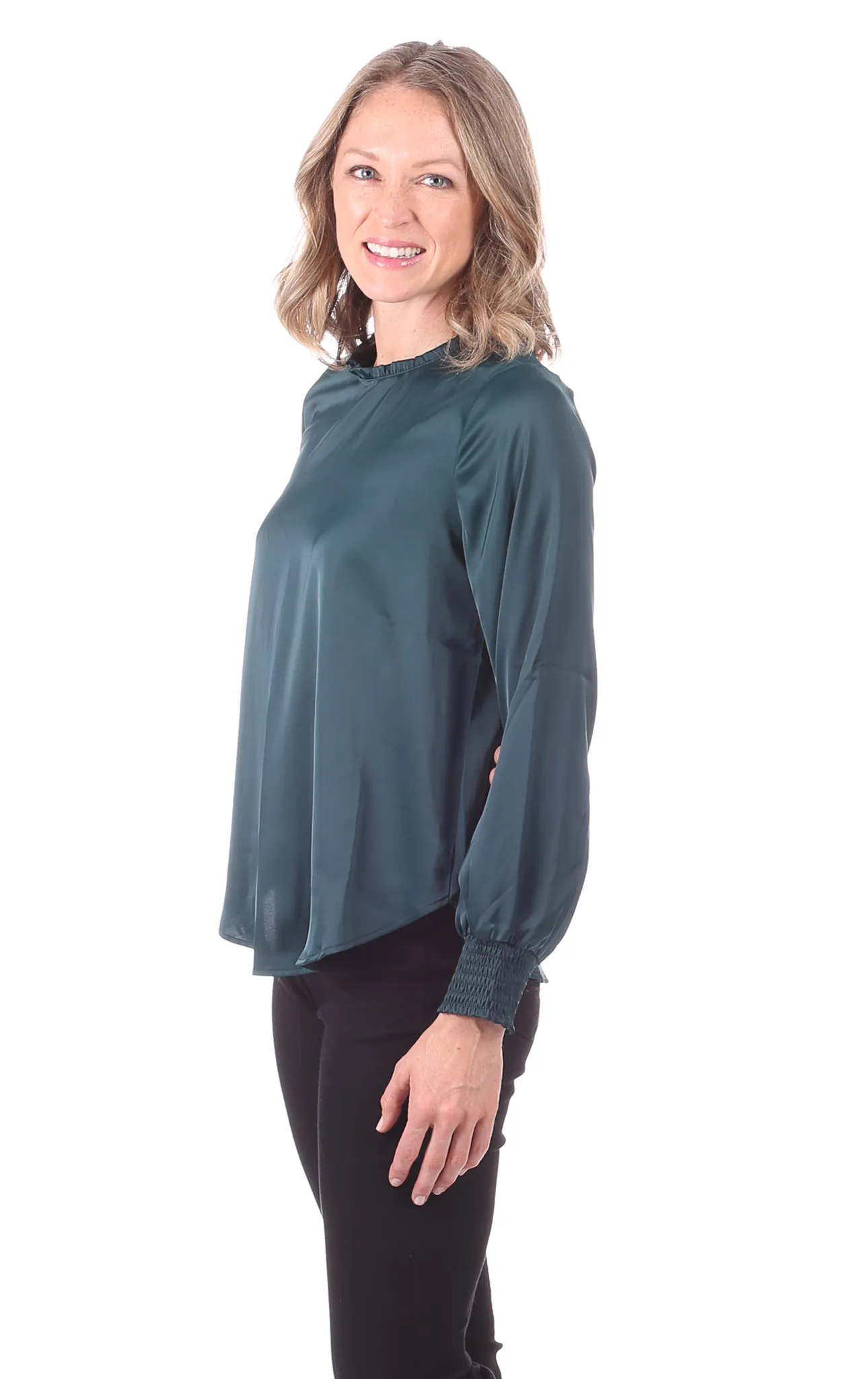 Skylar Top in Forest sold by Duffield Lane product image thumbnail 3