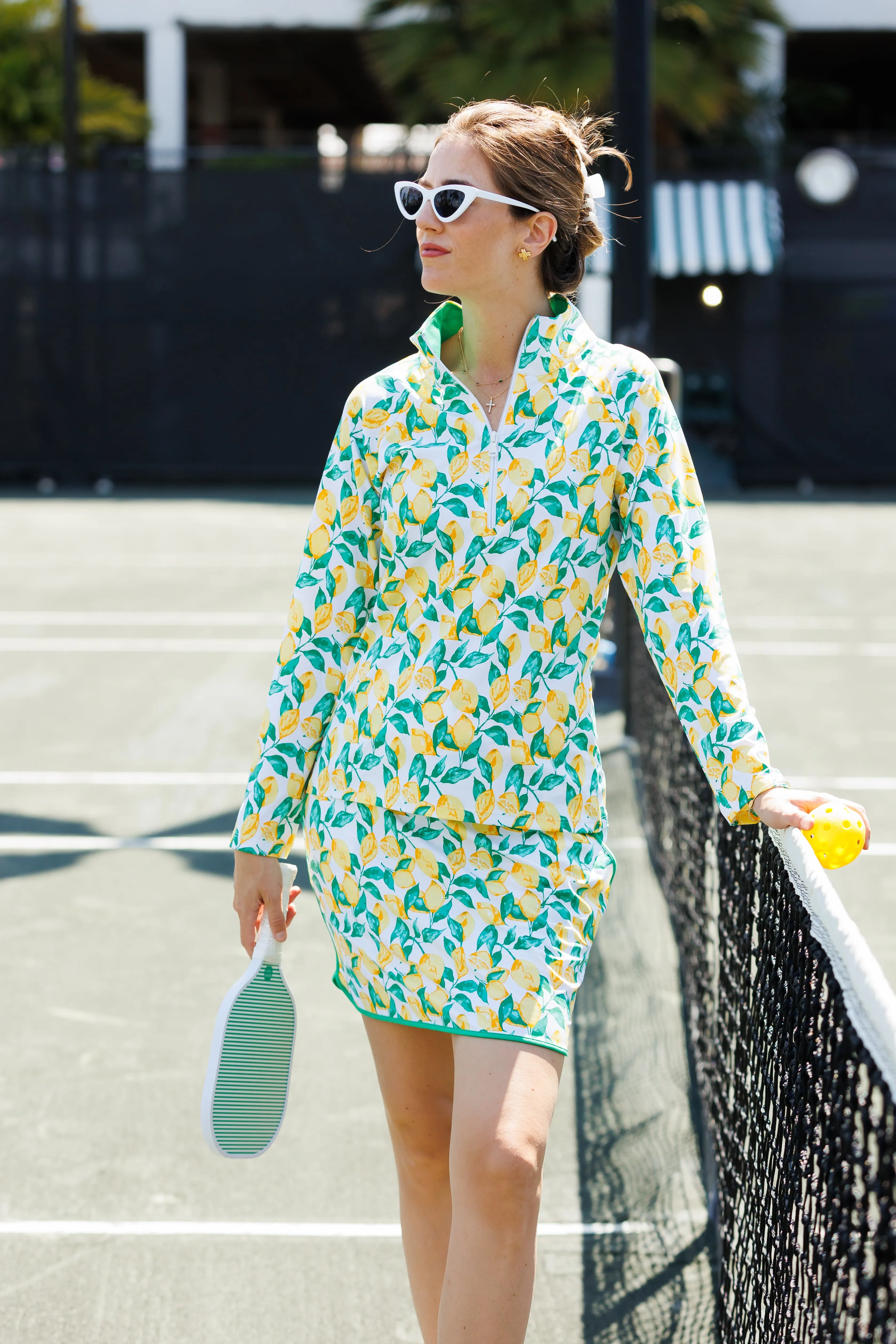 The Suzanne Skort in Lemonade sold by Duffield Lane product image thumbnail 2