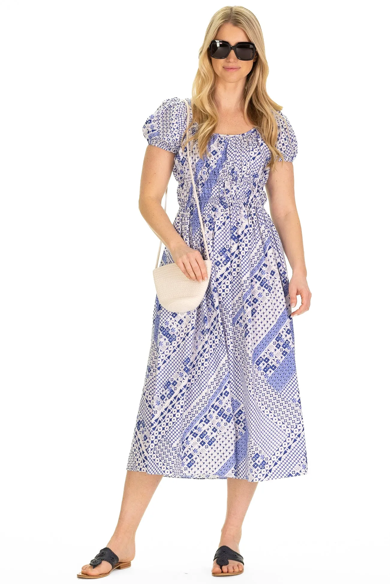 The Emmie Dress in Blue Breeze sold by Duffield Lane product image thumbnail 4