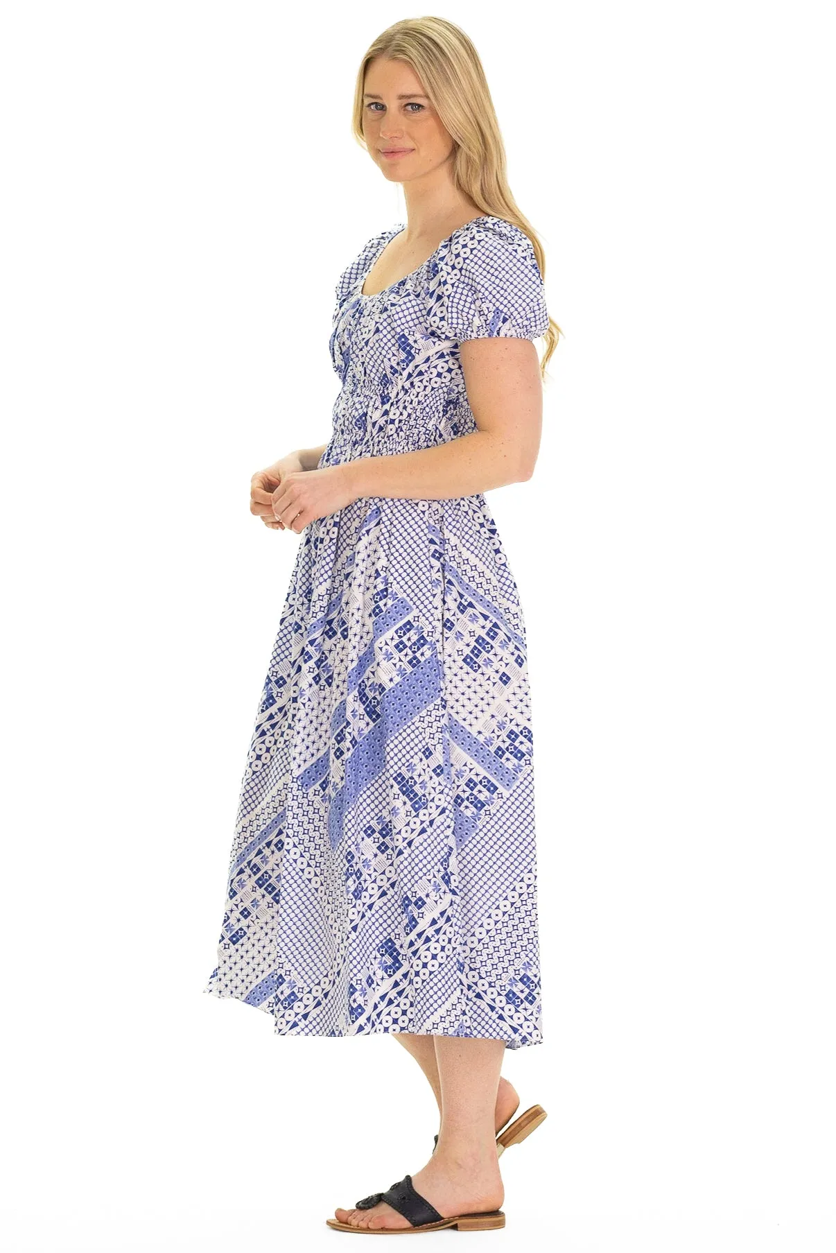 The Emmie Dress in Blue Breeze sold by Duffield Lane product image thumbnail 2