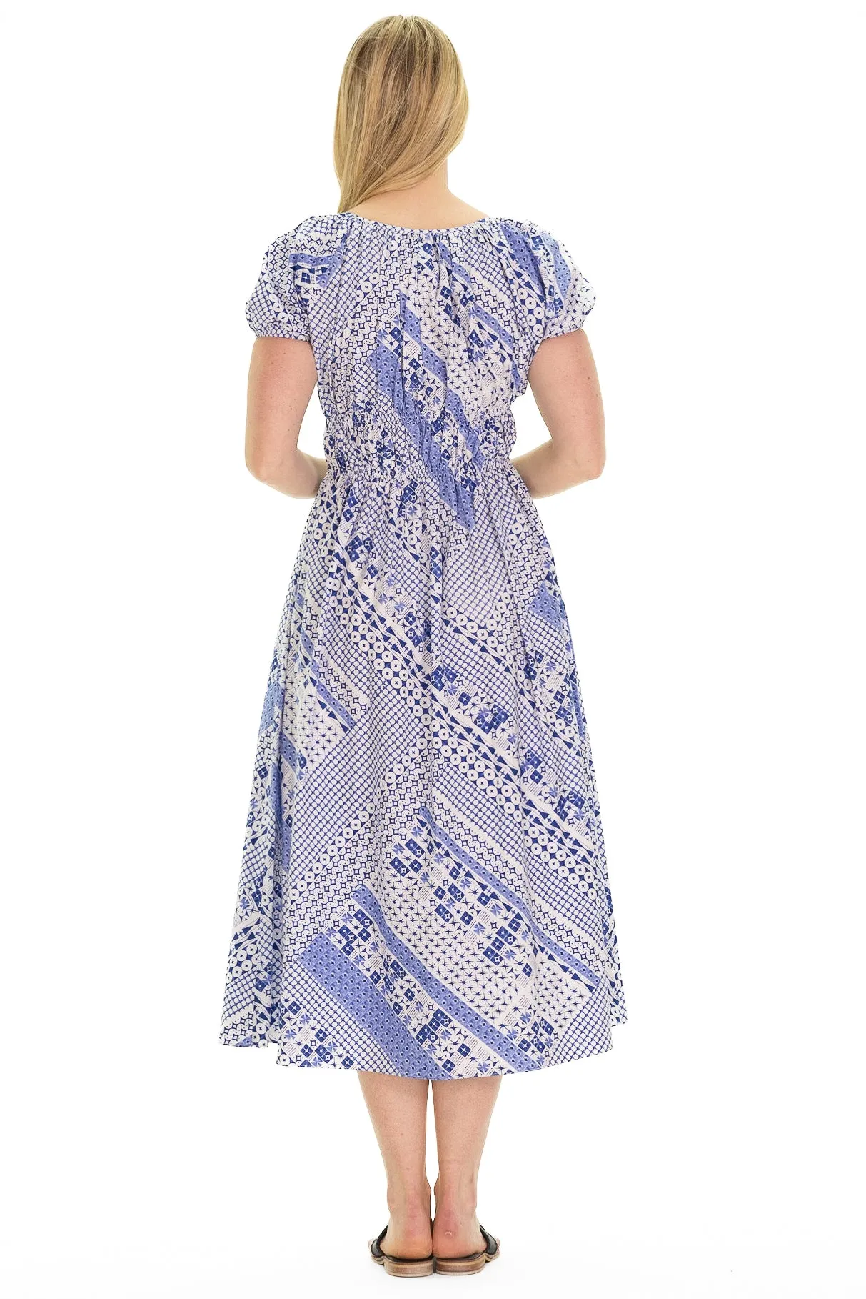 The Emmie Dress in Blue Breeze sold by Duffield Lane product image thumbnail 3